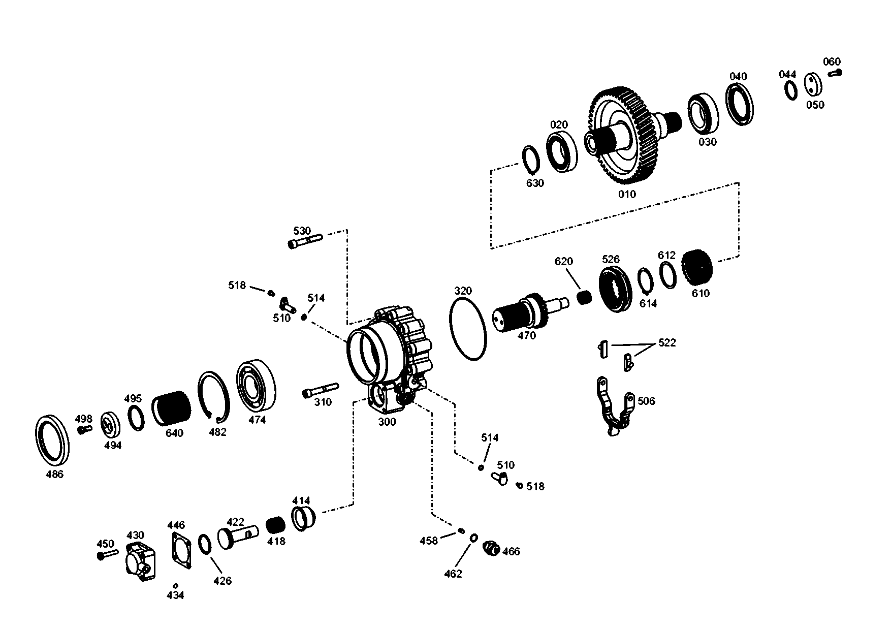 drawing for DAF 1243633 - GASKET (figure 5)