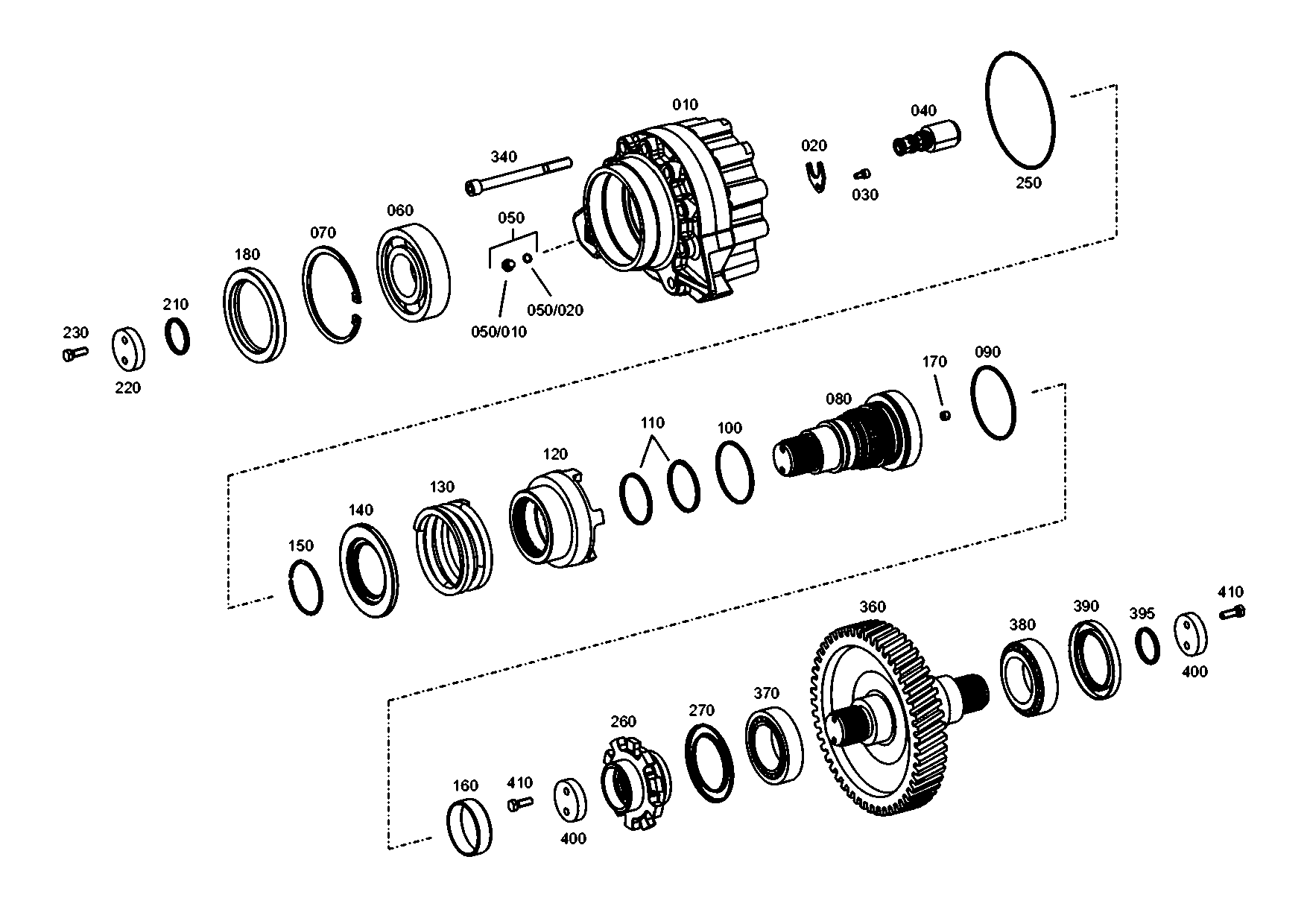 drawing for VOLVO 832027920 - OUTPUT SHAFT (figure 2)