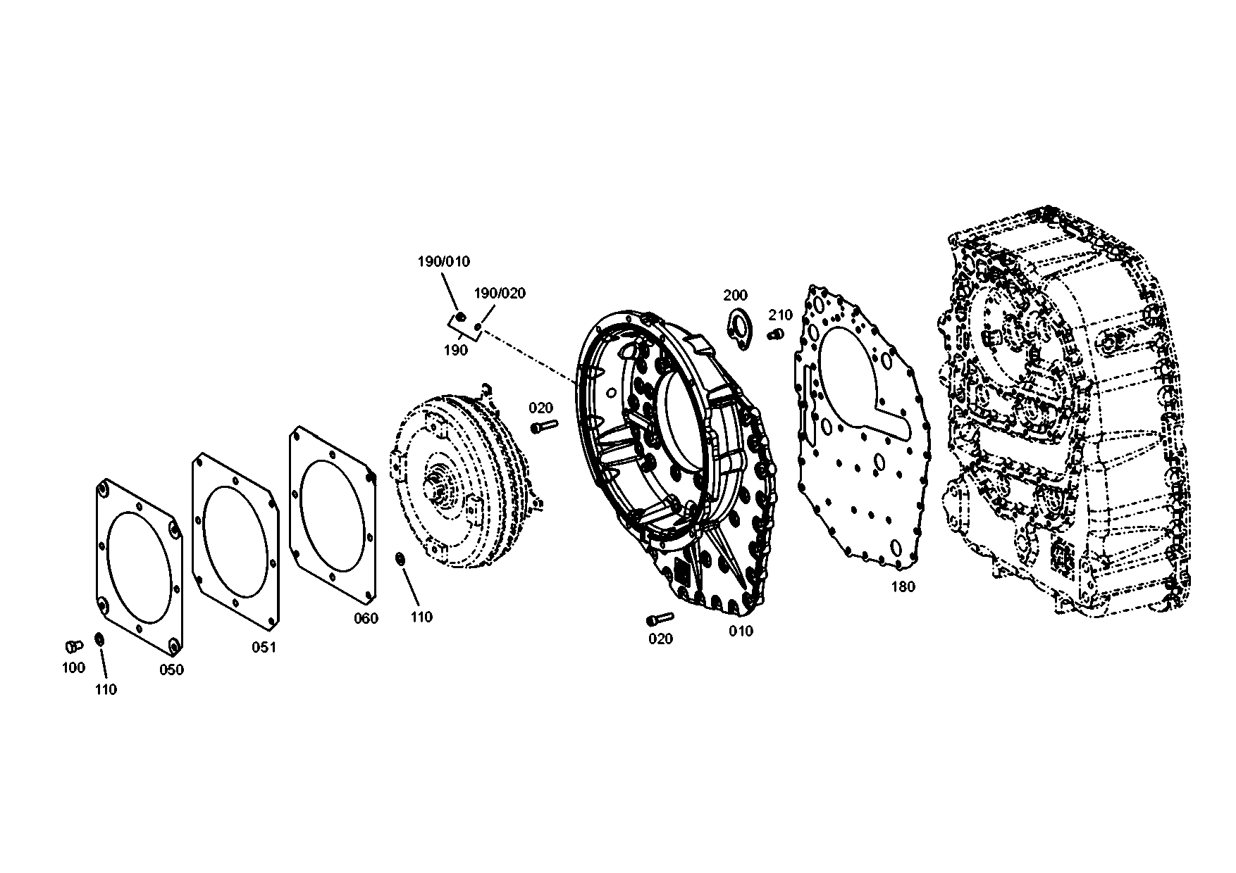 drawing for SCHOPF MASCHINENBAU GMBH 103023 - DIAPHRAGM (figure 1)