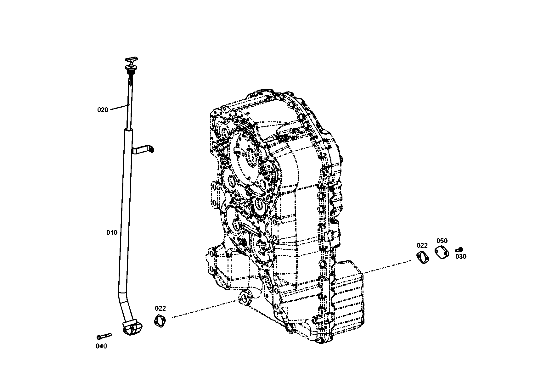 drawing for SCHOPF MASCHINENBAU GMBH 103026 - OIL LEVEL TUBE (figure 1)