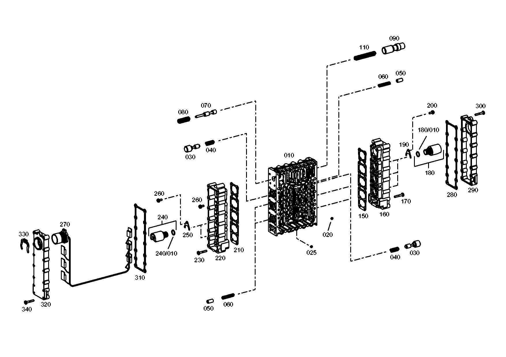 drawing for LINDE AG 14112600711 - SHIFT SYSTEM (figure 3)