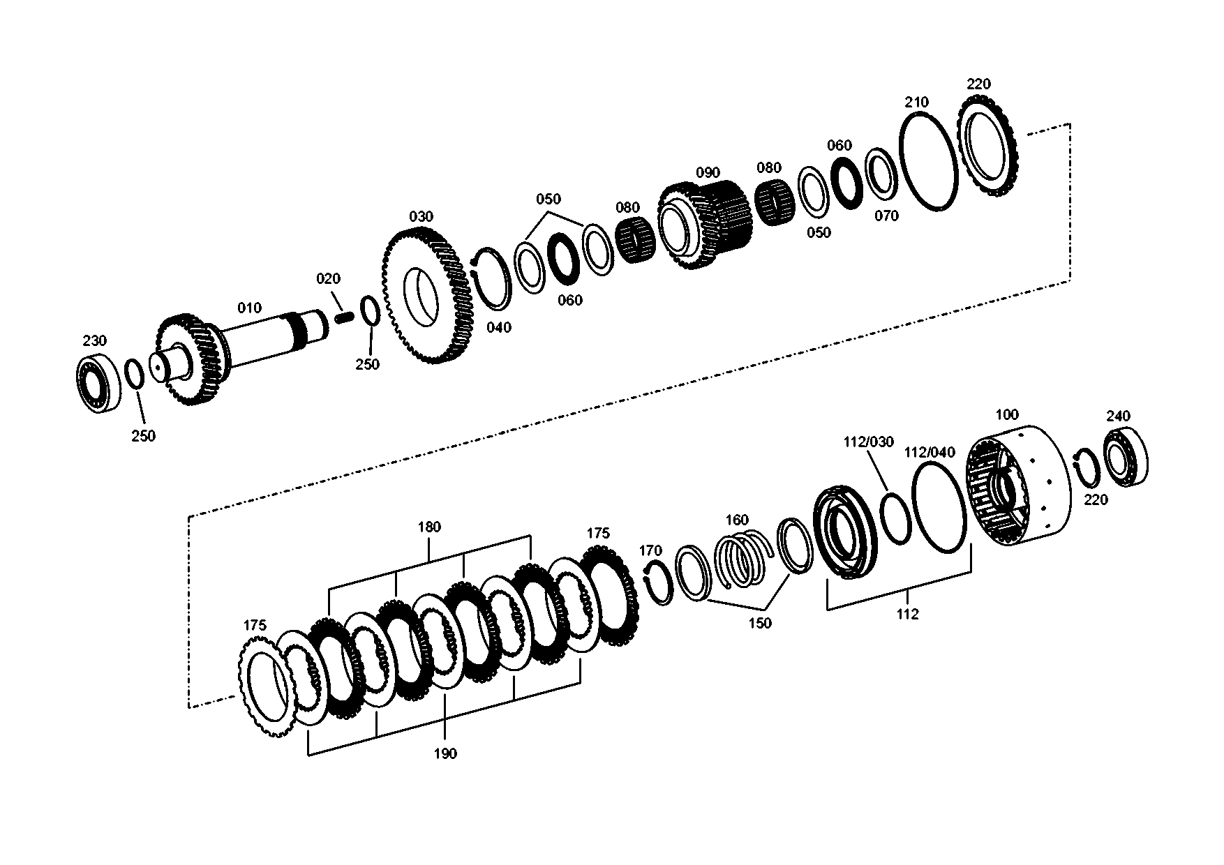 drawing for VOLVO 832028110 - GEAR (figure 2)