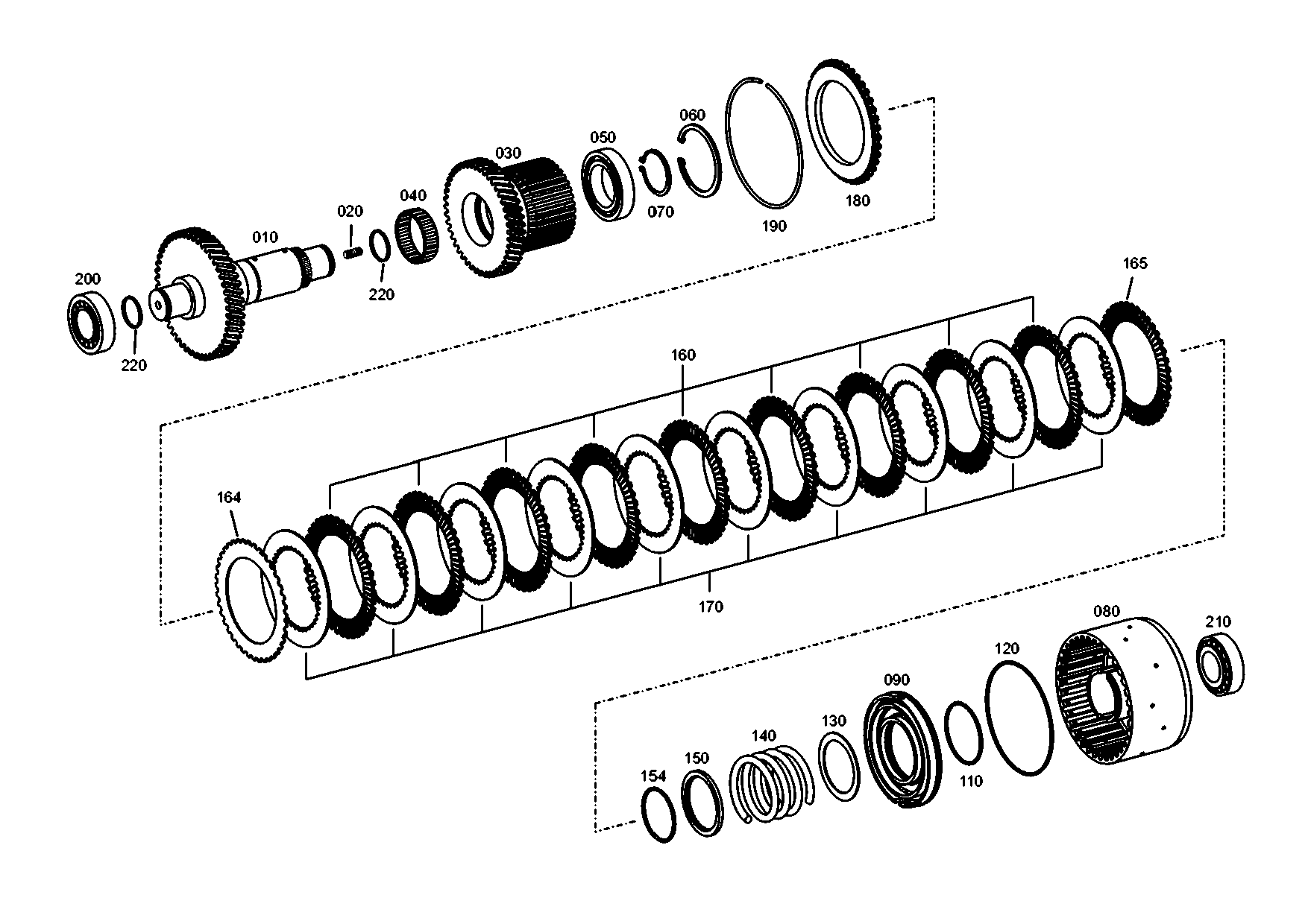 drawing for MANNESMANN-DEMAG BAUMASCHINEN 6089260 - NEEDLE CAGE (figure 2)