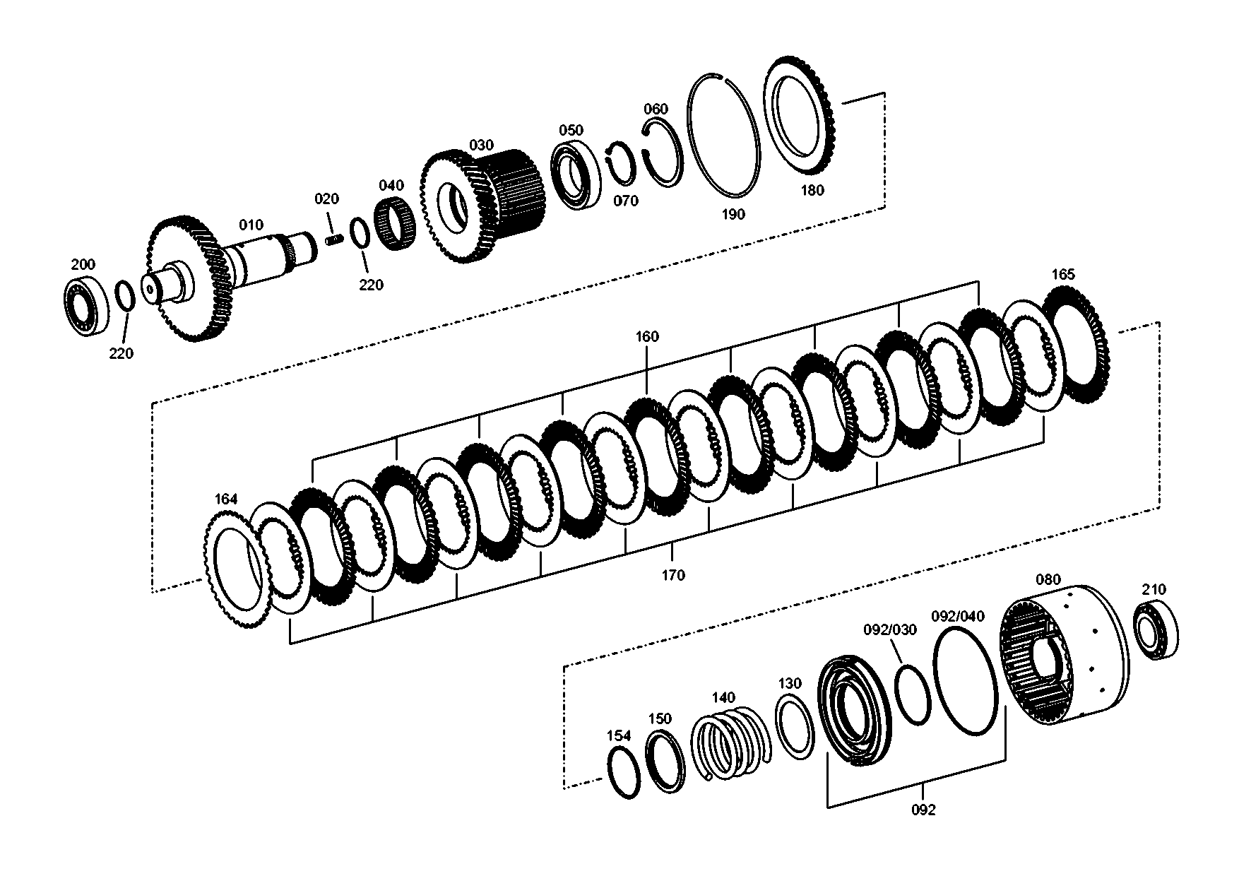 drawing for MANNESMANN-DEMAG BAUMASCHINEN 6089260 - NEEDLE CAGE (figure 4)