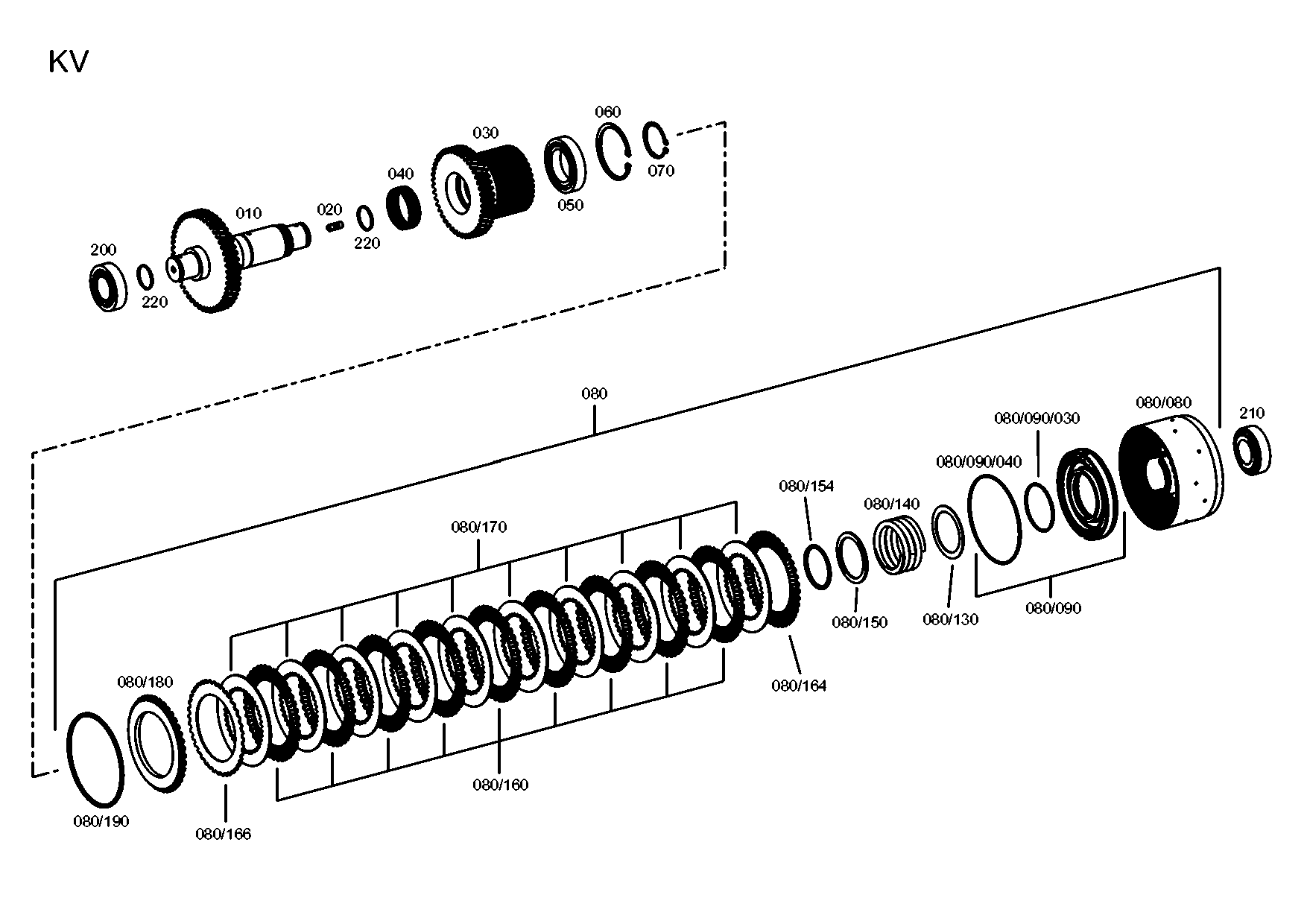 drawing for CNH NEW HOLLAND 84141985 - L-RING (figure 1)