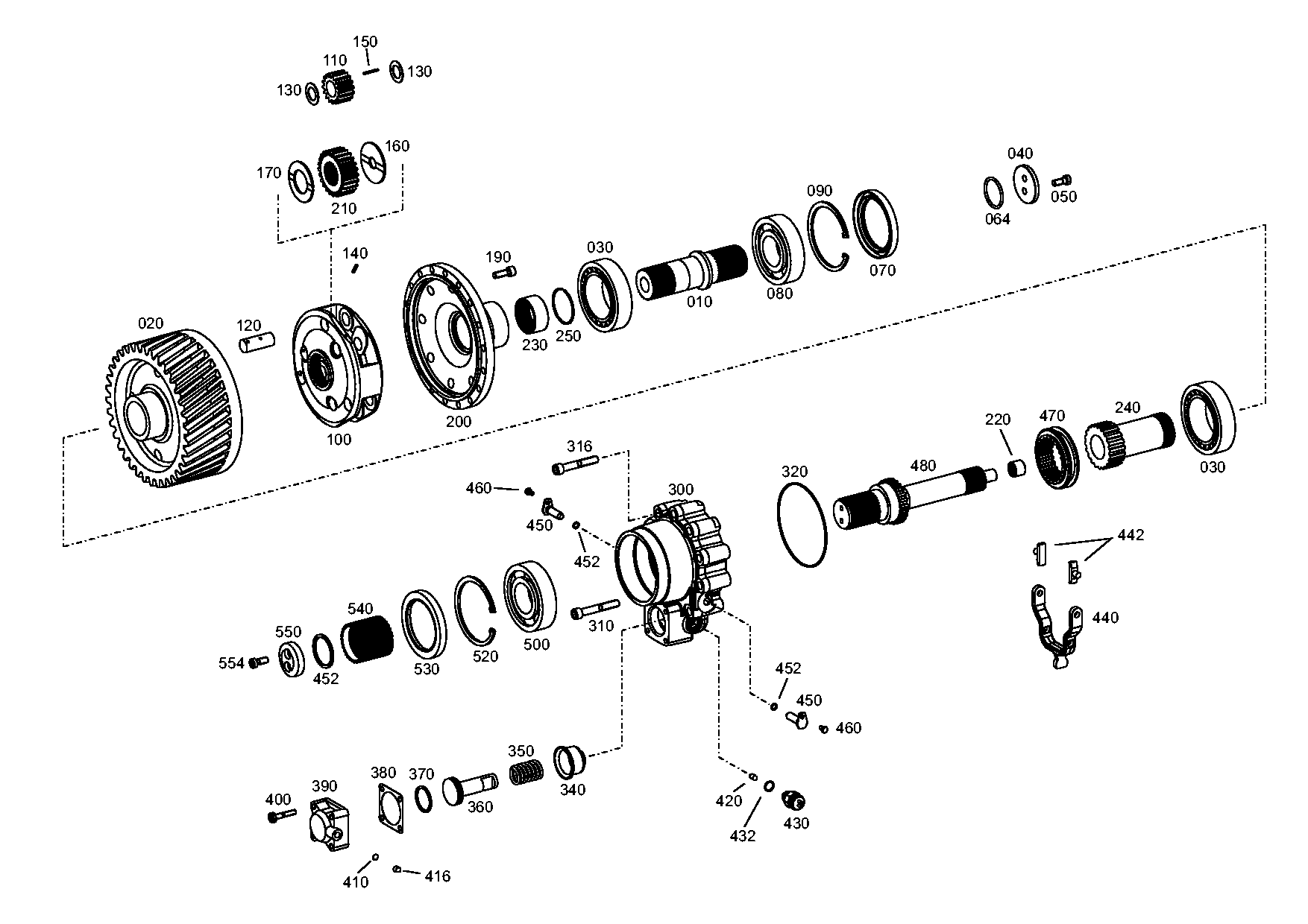drawing for JOHN DEERE AT259348 - TAPER ROLLER BEARING (figure 1)