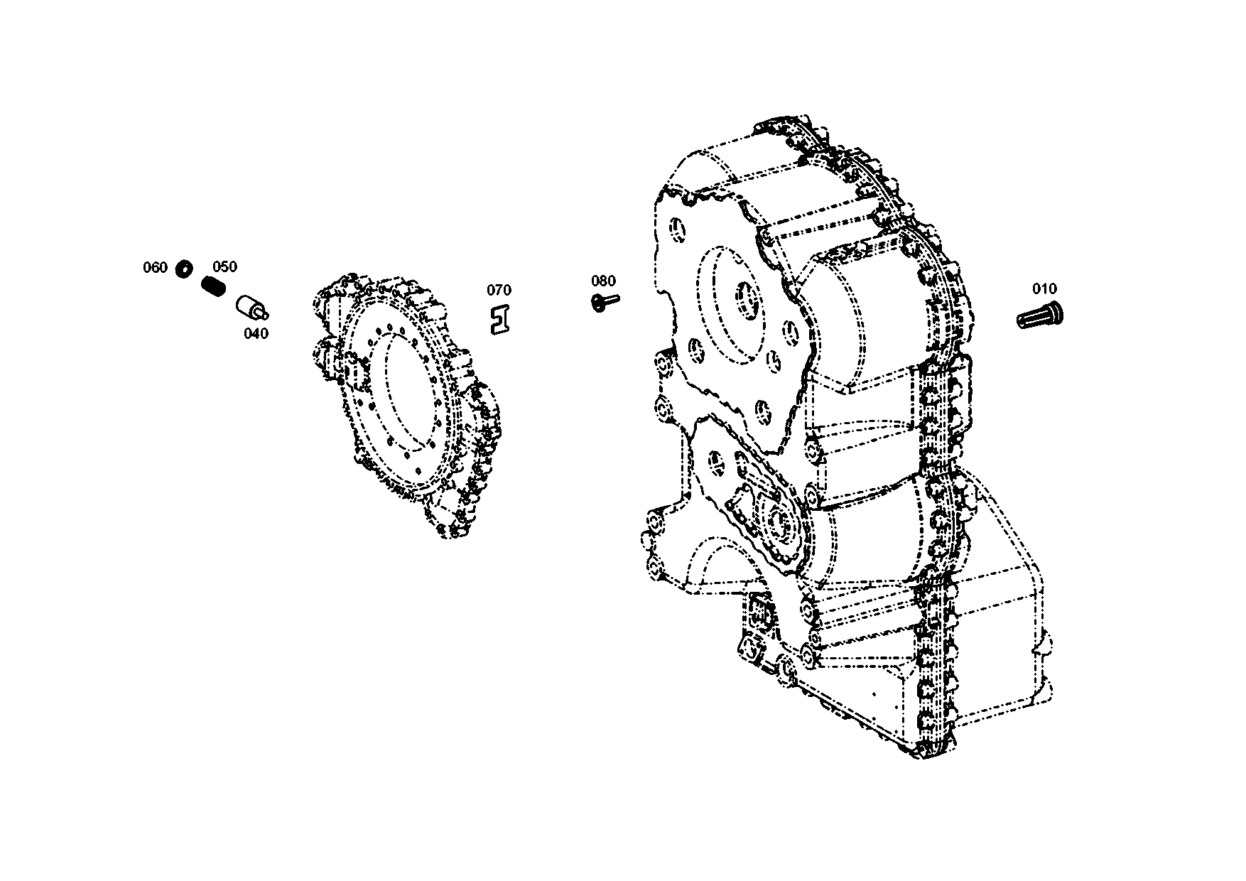 drawing for ORENSTEIN & KOPPEL AG 75311523 - PRESSURE PLATE (figure 4)