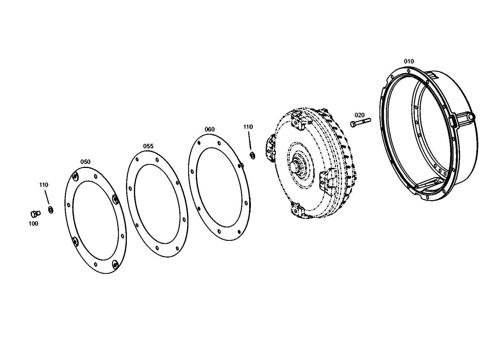 drawing for CNH NEW HOLLAND 87463240 - DIAPHRAGM (figure 4)