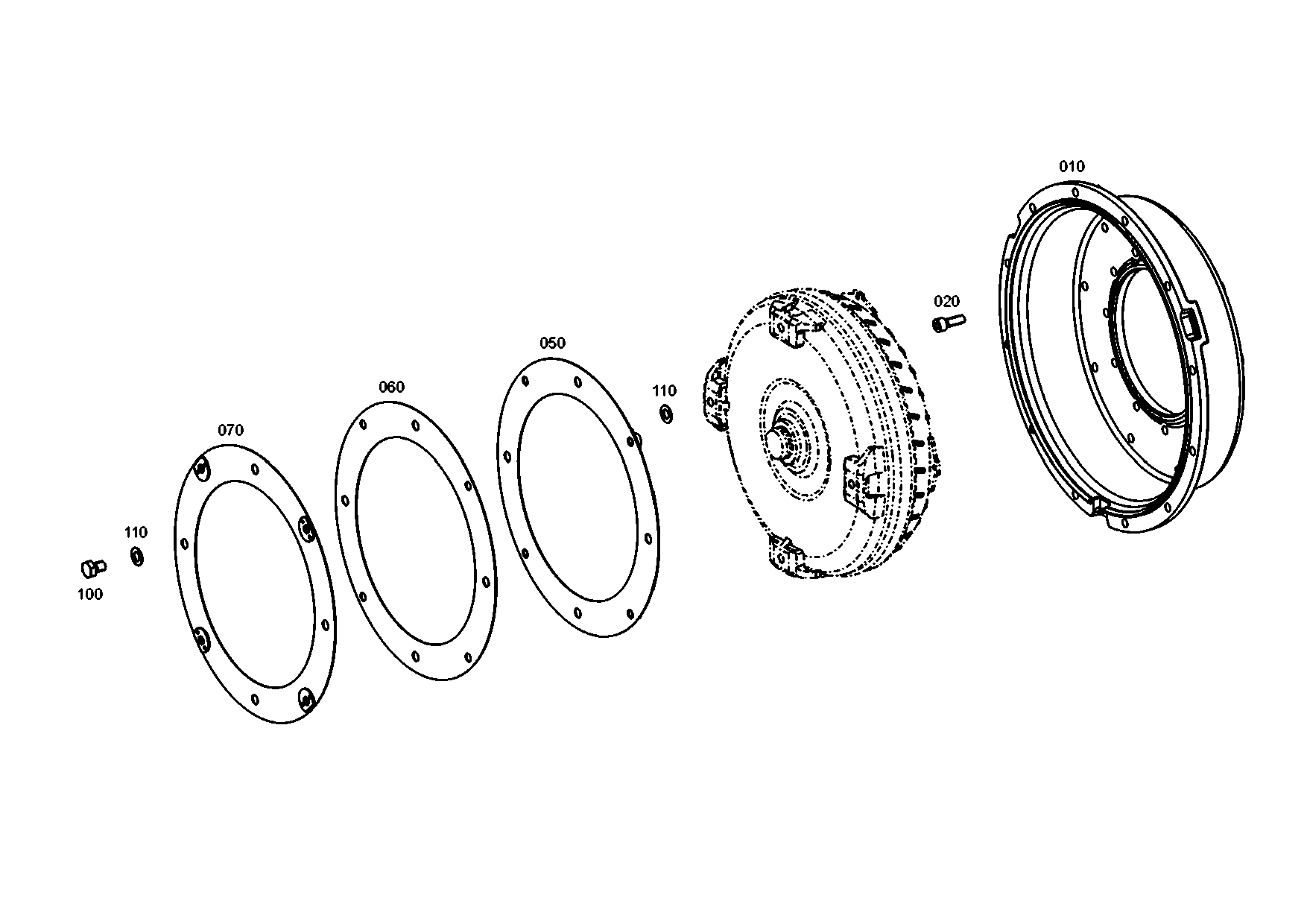 drawing for CNH NEW HOLLAND 87463240 - DIAPHRAGM (figure 5)