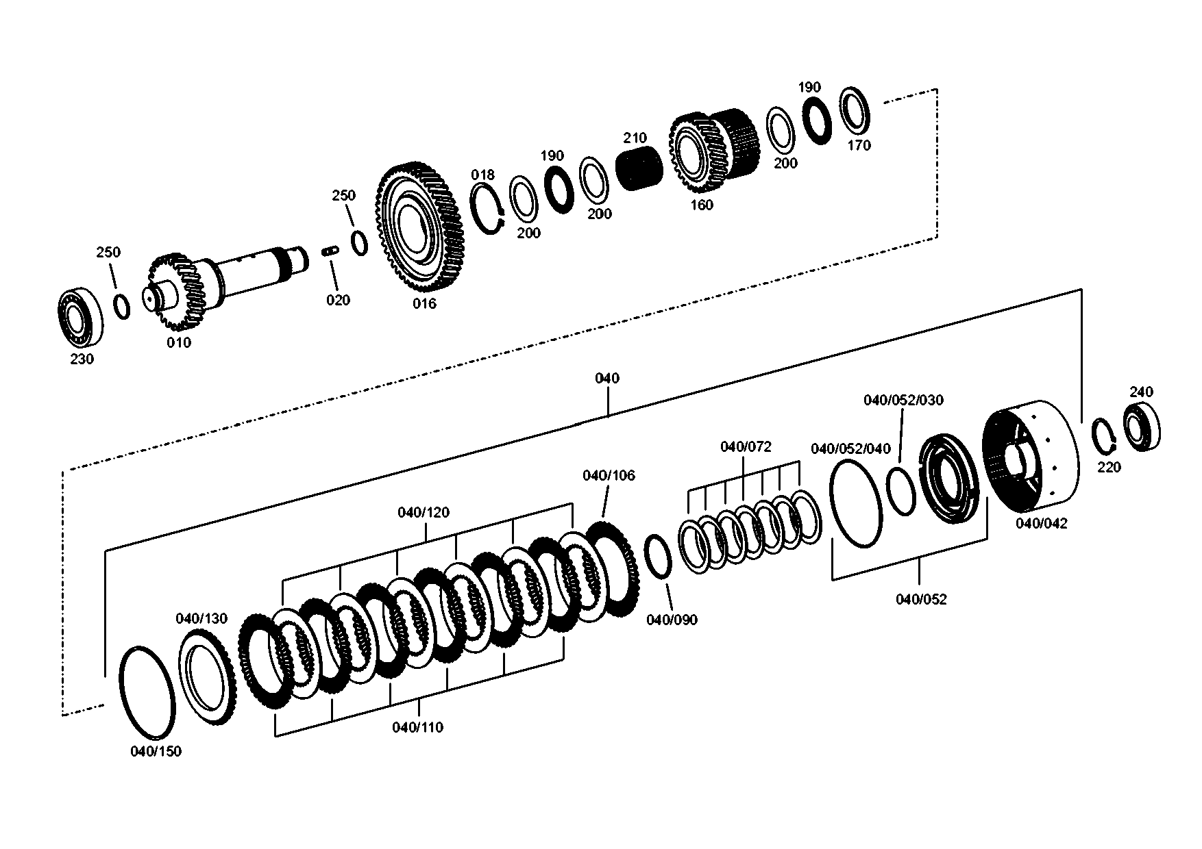 drawing for DOOSAN 100502-00005 - DISC CARRIER (figure 3)