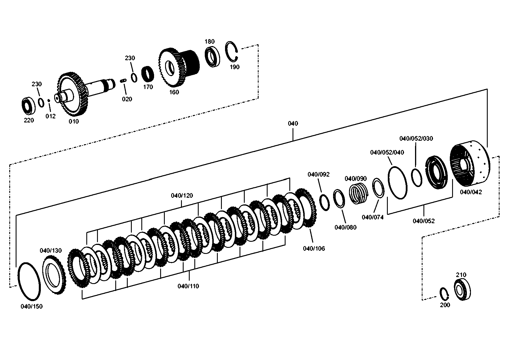 drawing for CNH NEW HOLLAND 84564761 - SHAFT (figure 3)