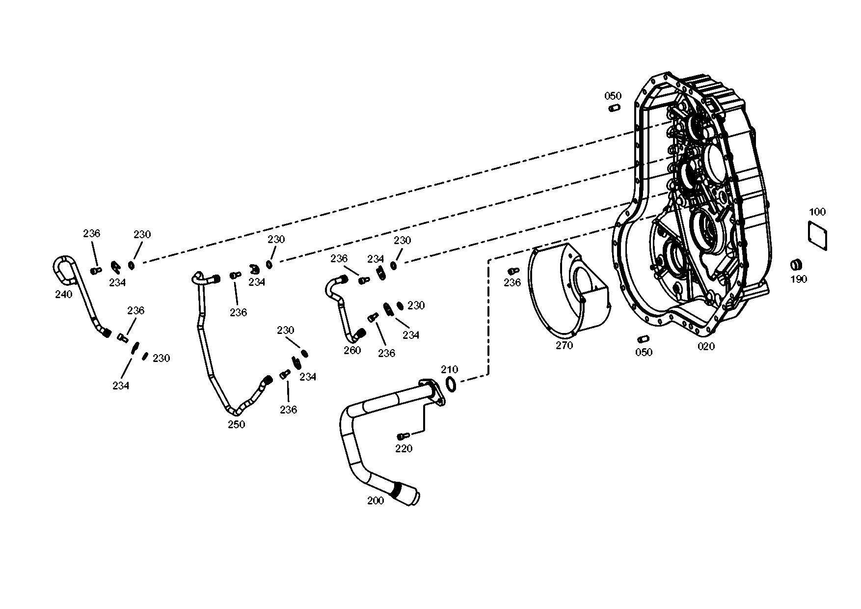 drawing for JOHN DEERE T164662 - CYLINDRICAL PIN (figure 1)