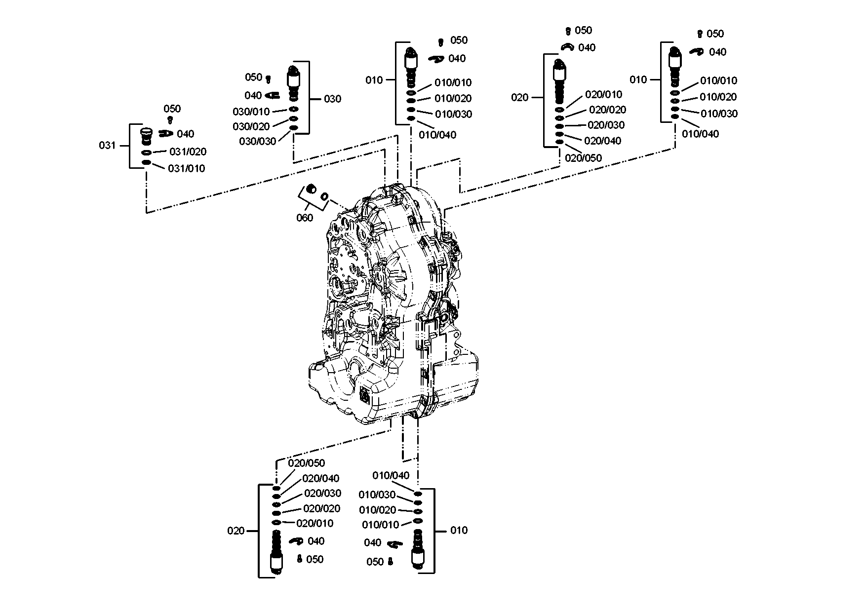 drawing for MTU, FRIEDRICHSHAFEN XP52724500125 - O-RING (figure 5)