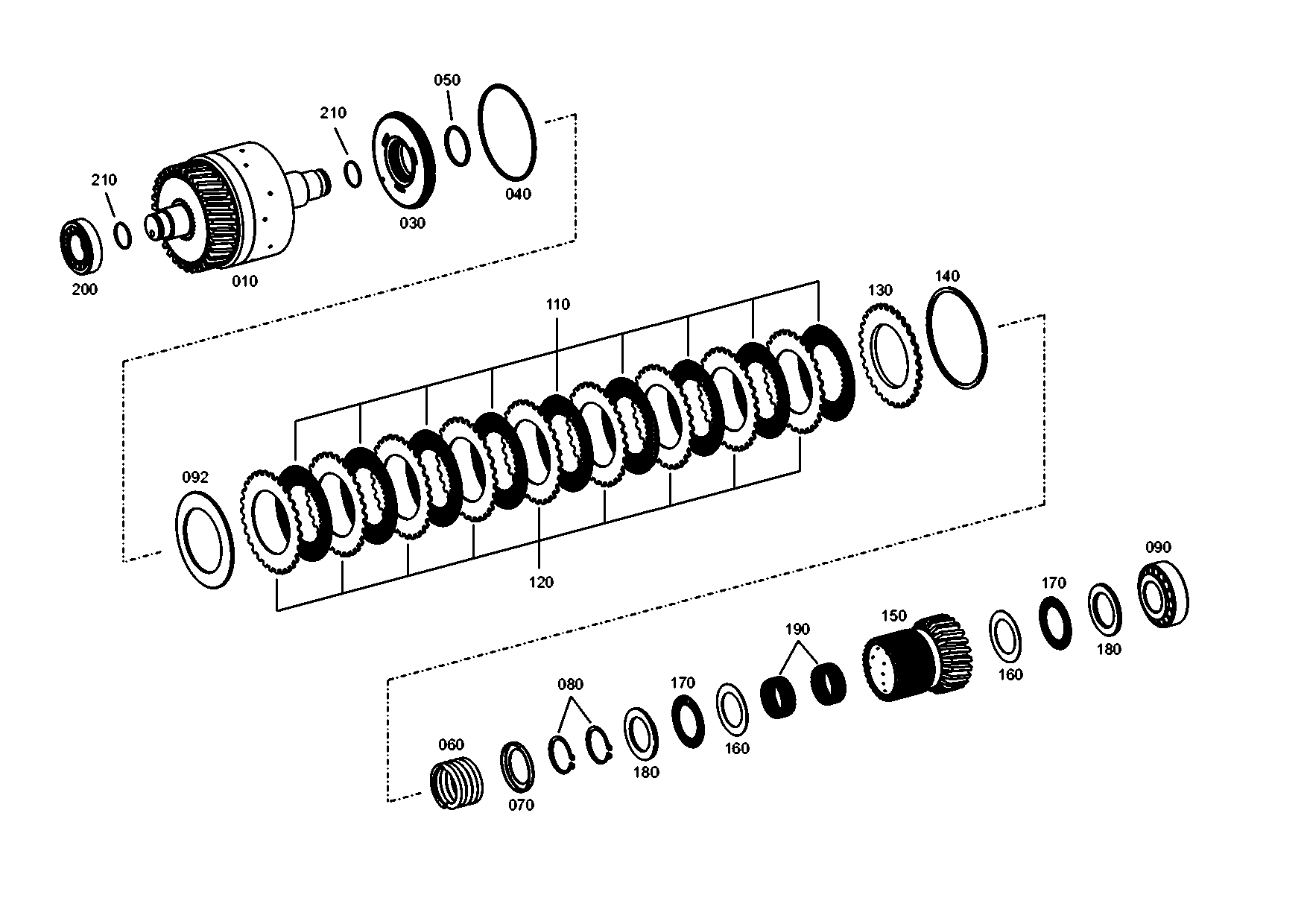 drawing for JOHN DEERE T229337 - CUP SPRING (figure 2)