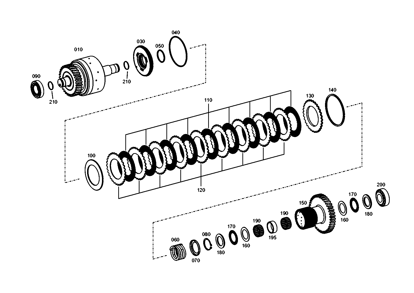 drawing for JOHN DEERE T229337 - CUP SPRING (figure 5)