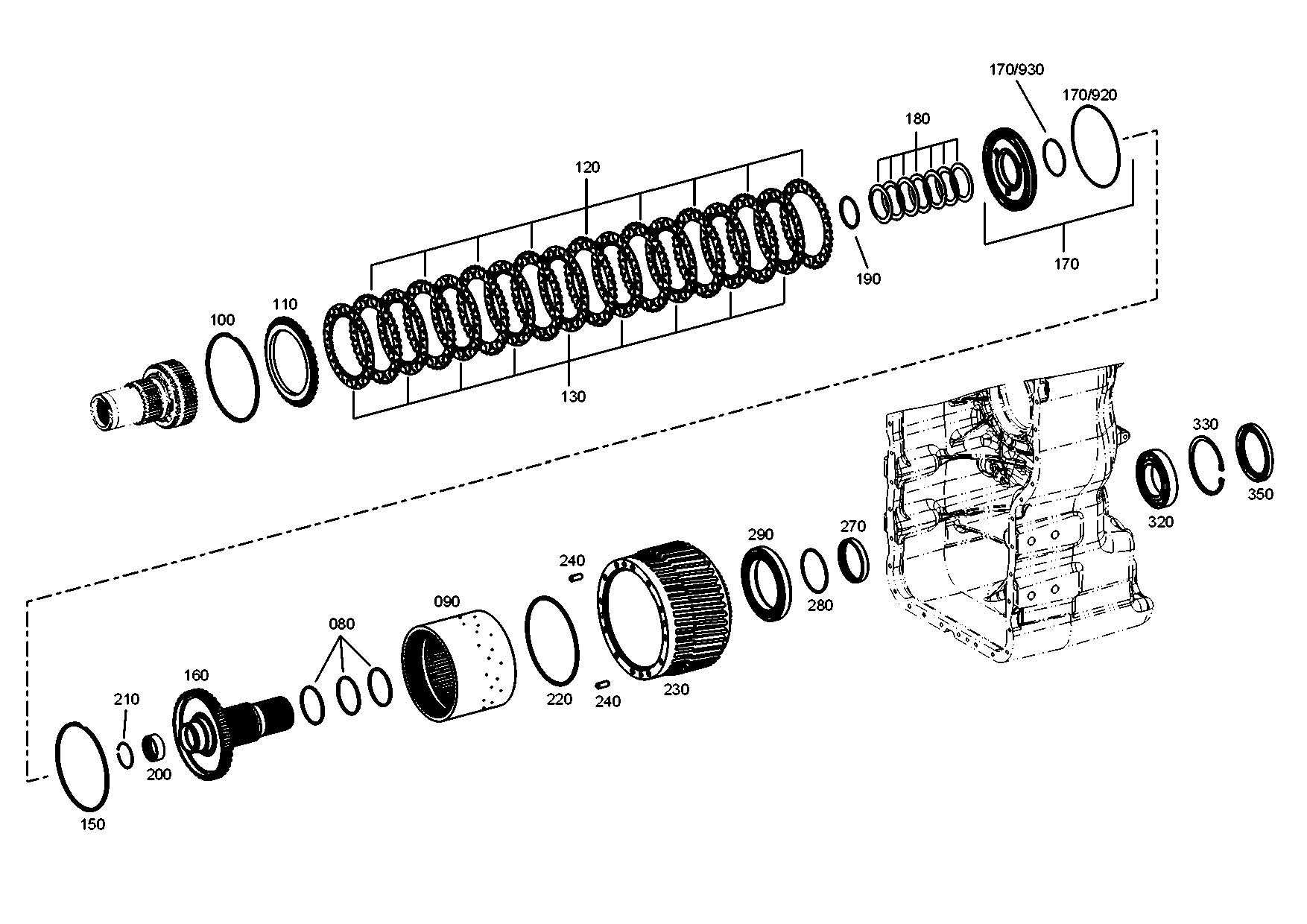 drawing for DAIMLER AG A0019949641 - V-RING (figure 5)