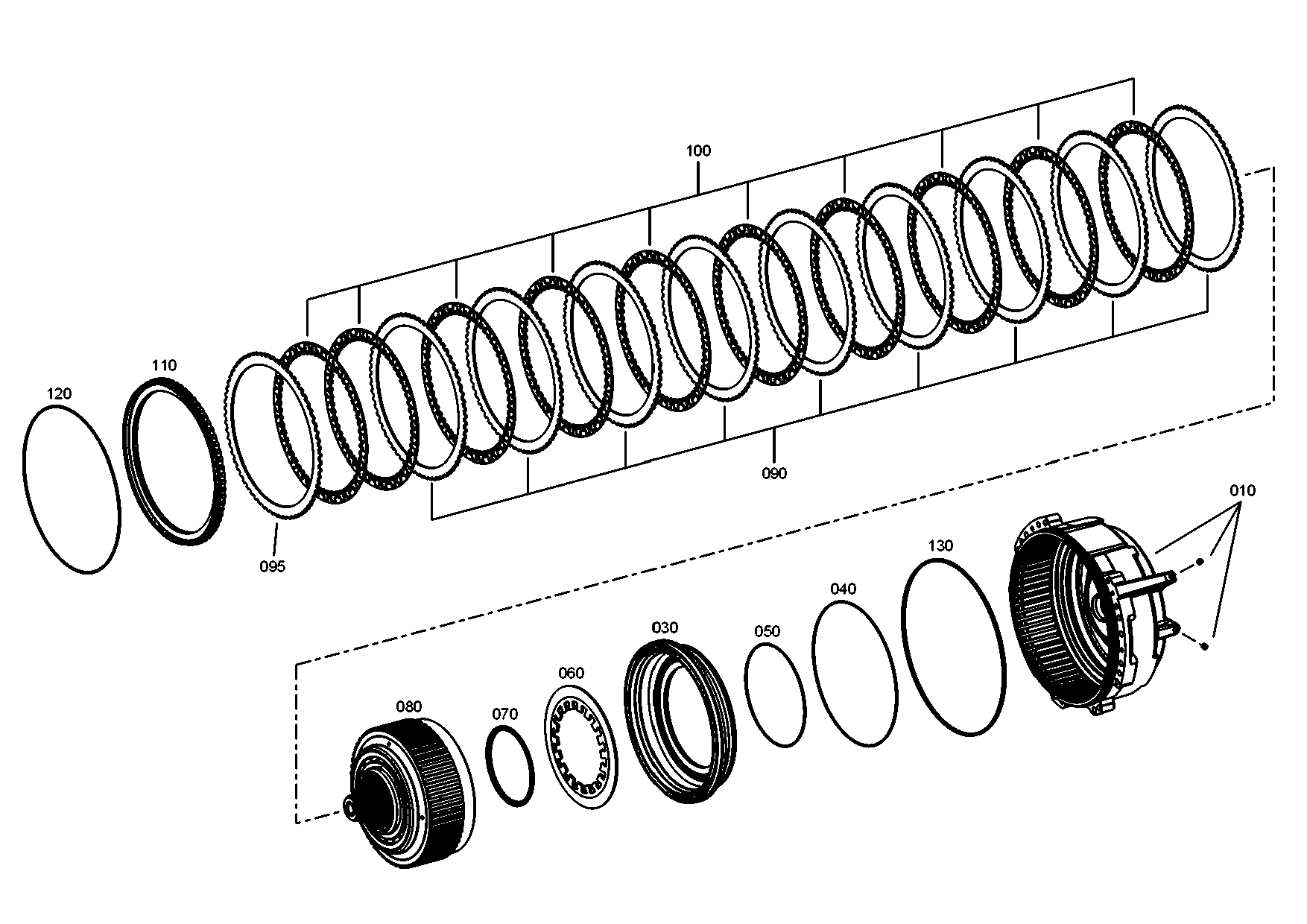 drawing for LIEBHERR GMBH 11832040 - O-RING (figure 3)