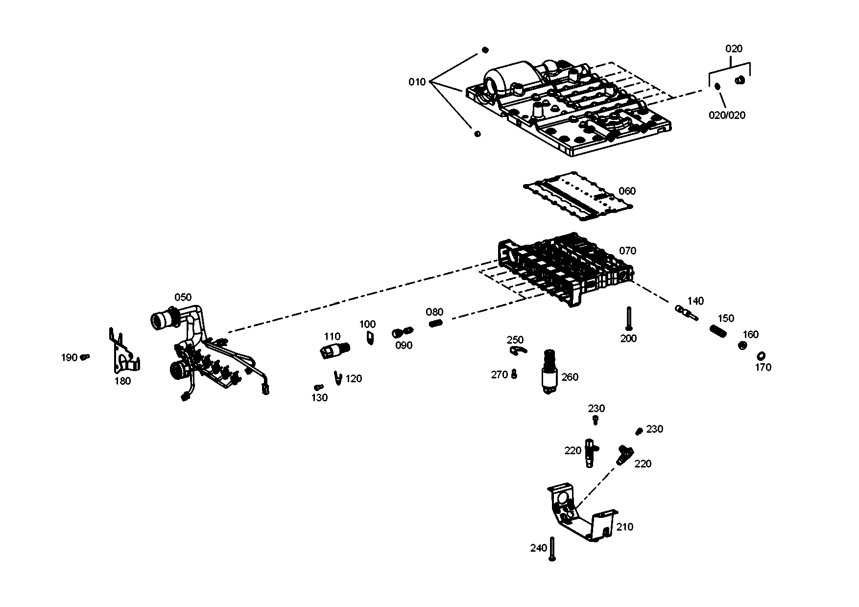 drawing for LIEBHERR GMBH 11001097 - FIXING PLATE (figure 2)