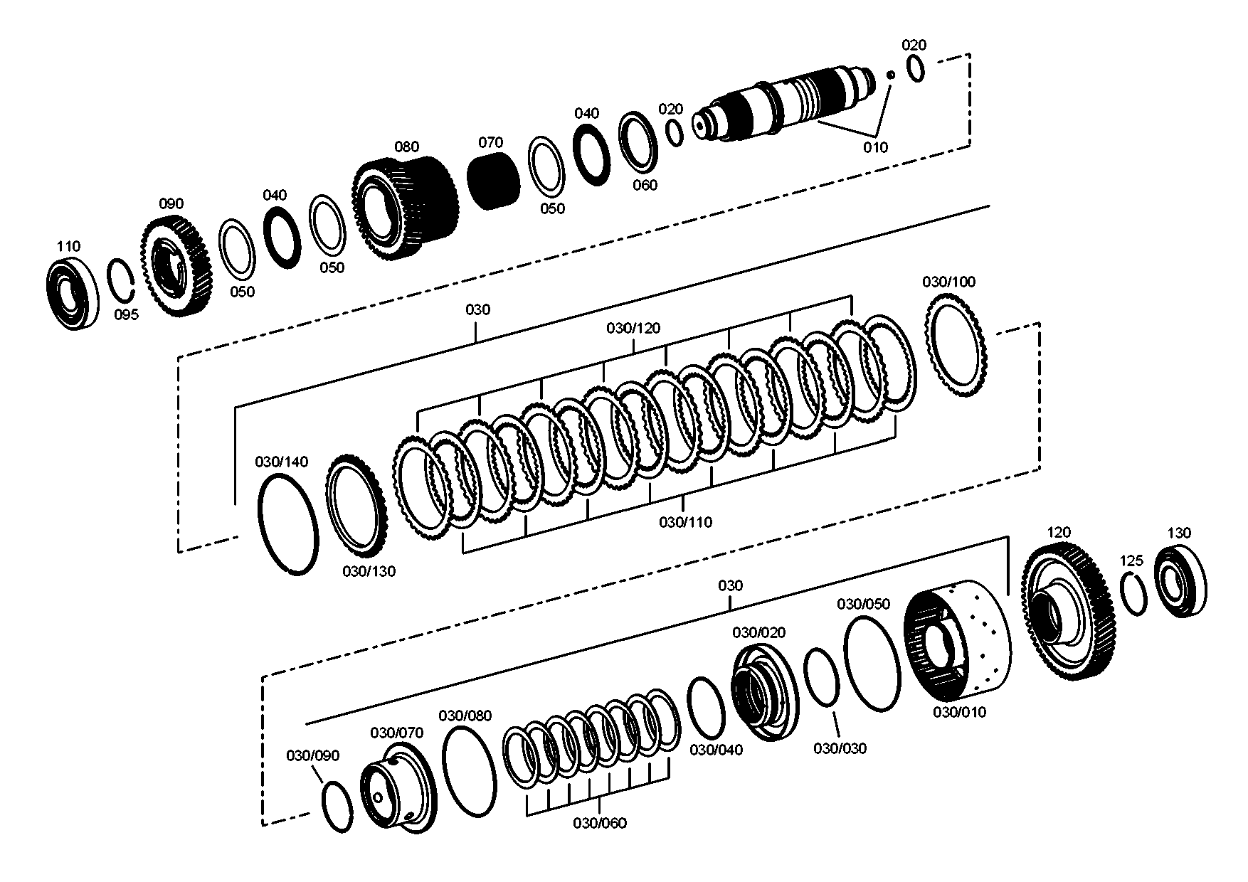 drawing for JOHN DEERE T159517 - SNAP RING (figure 3)