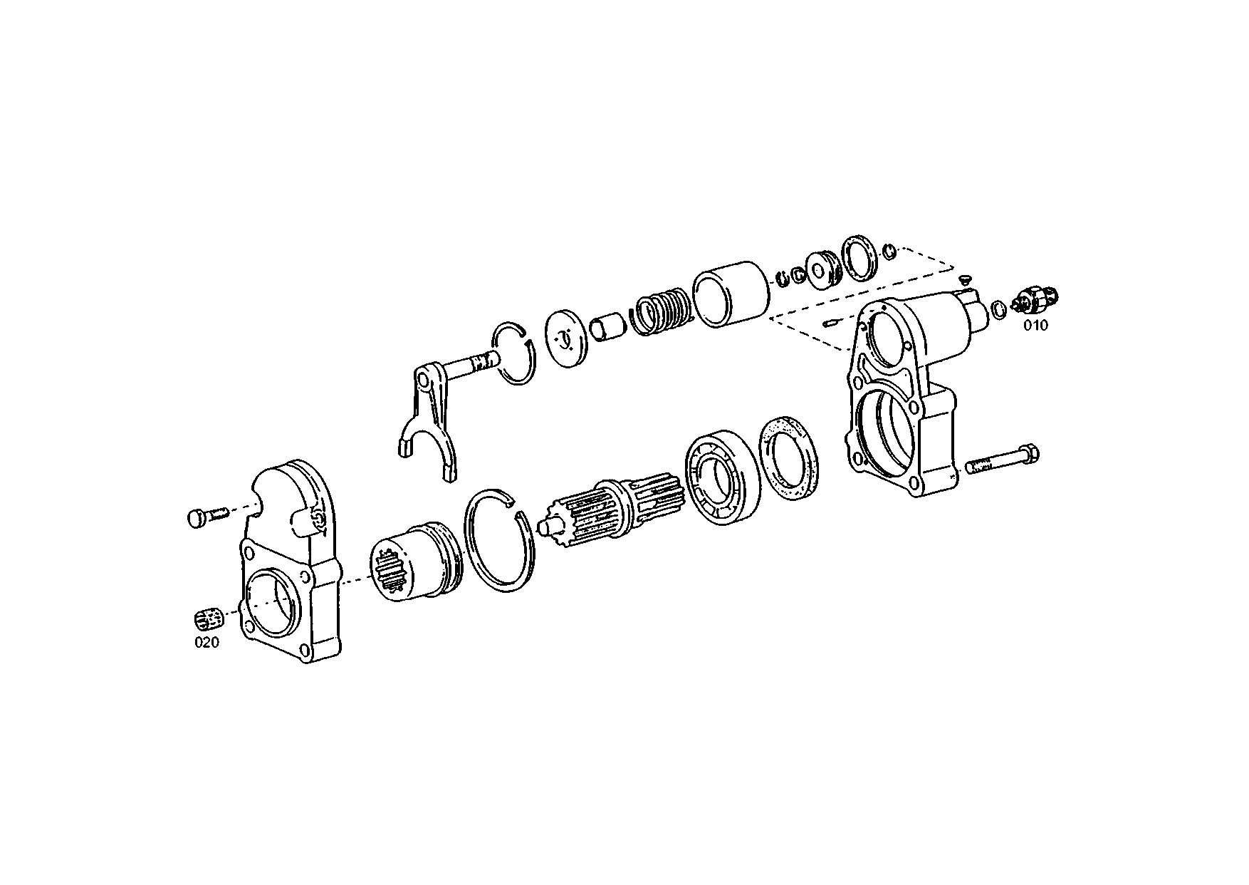 drawing for BELL-SUEDAFRIKA ST20091 - PRESSURE SWITCH (figure 1)