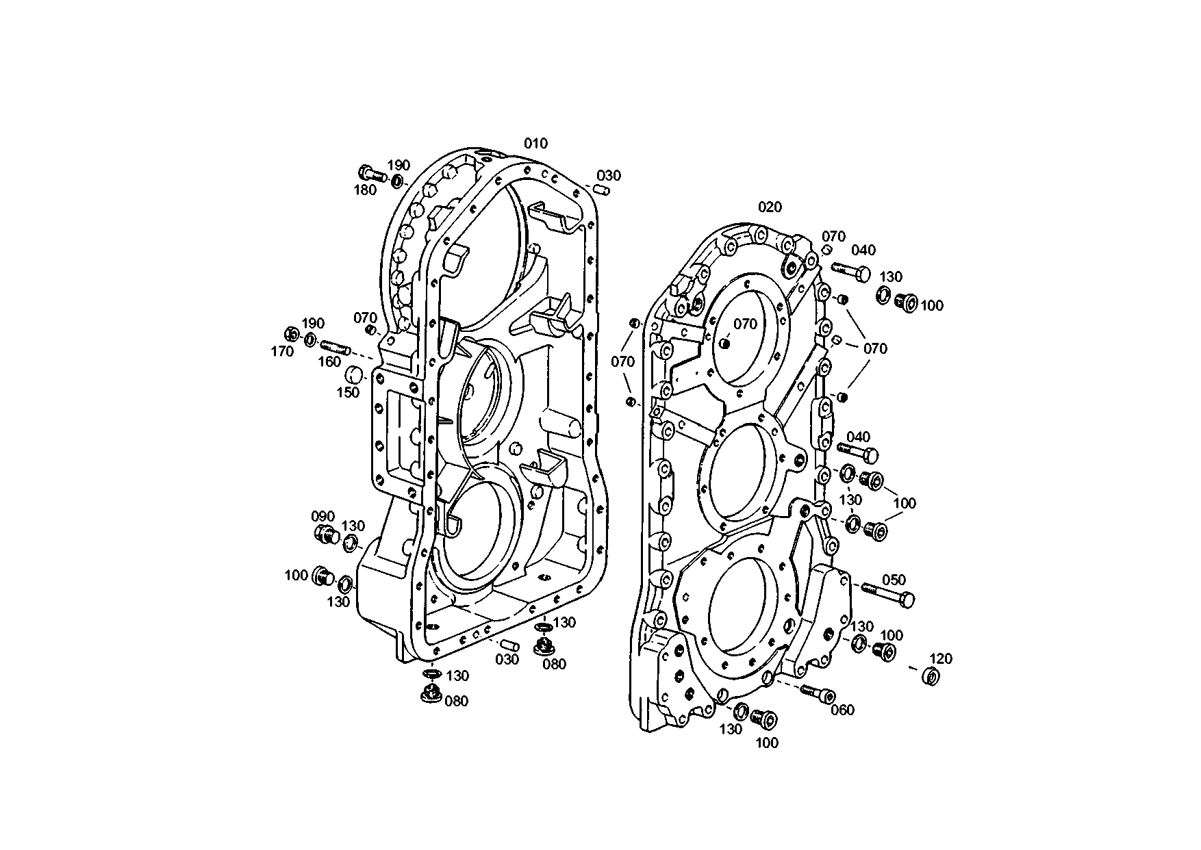 drawing for IVECO 42569582 - END CAP (figure 1)