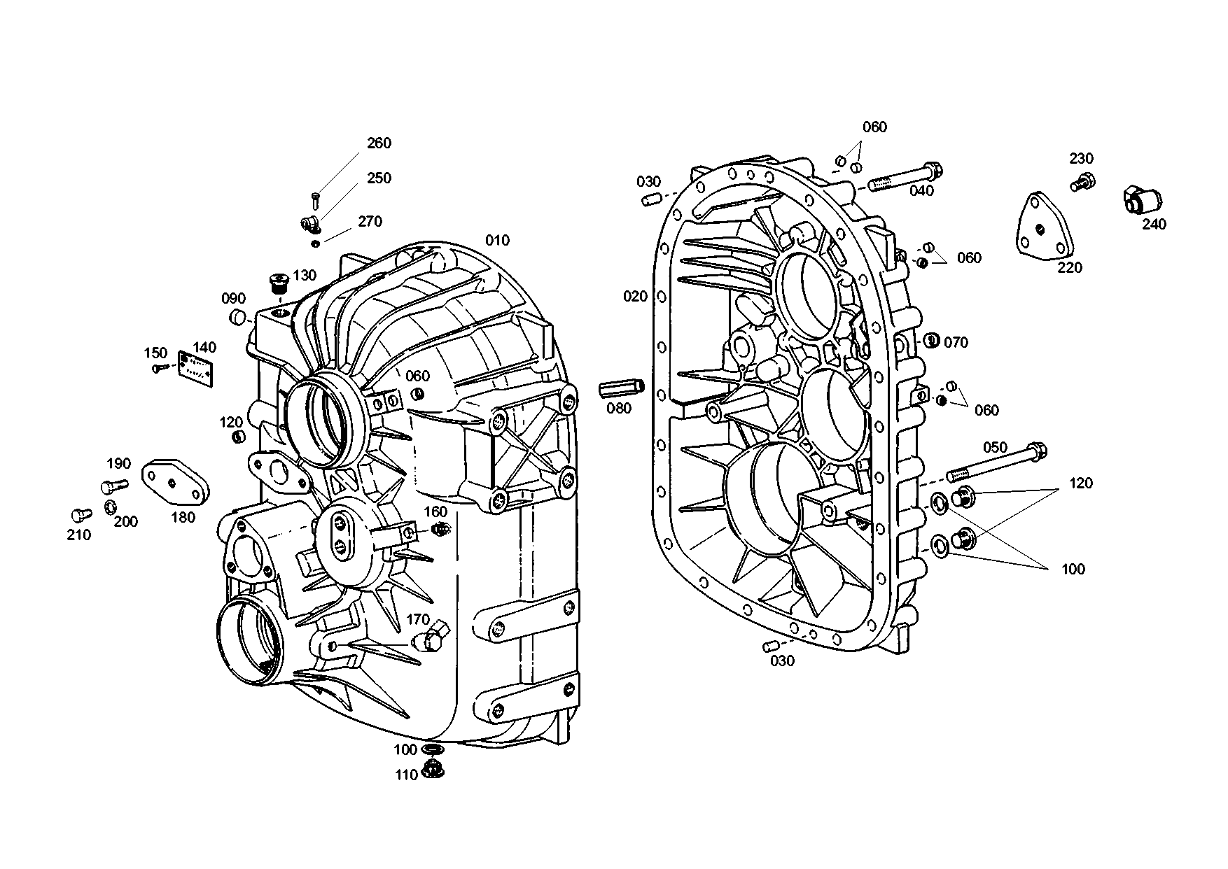drawing for RENAULT 171600240007 - PLATE (figure 1)