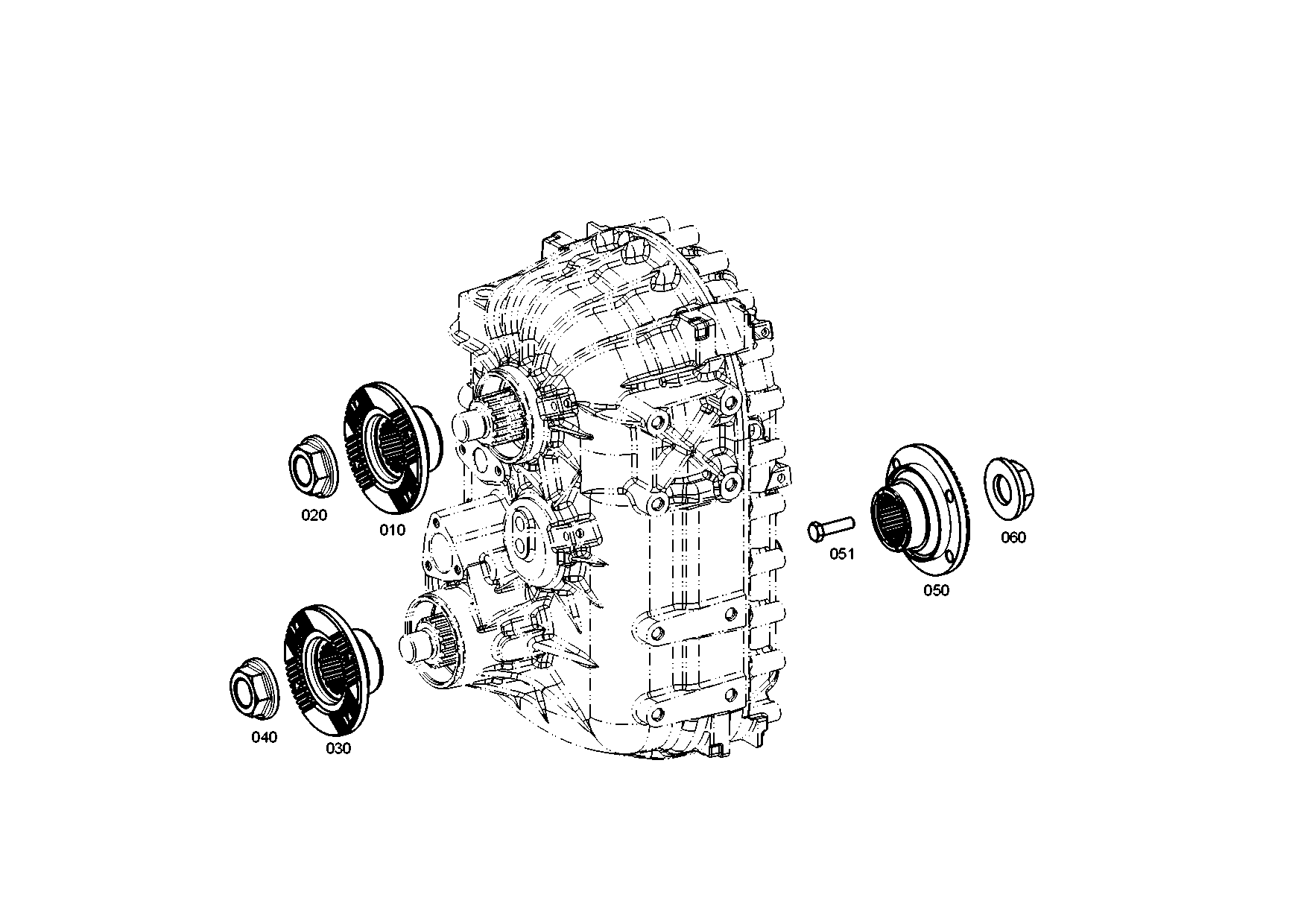 drawing for SCANIA 0387080 - COLLAR NUT (figure 2)