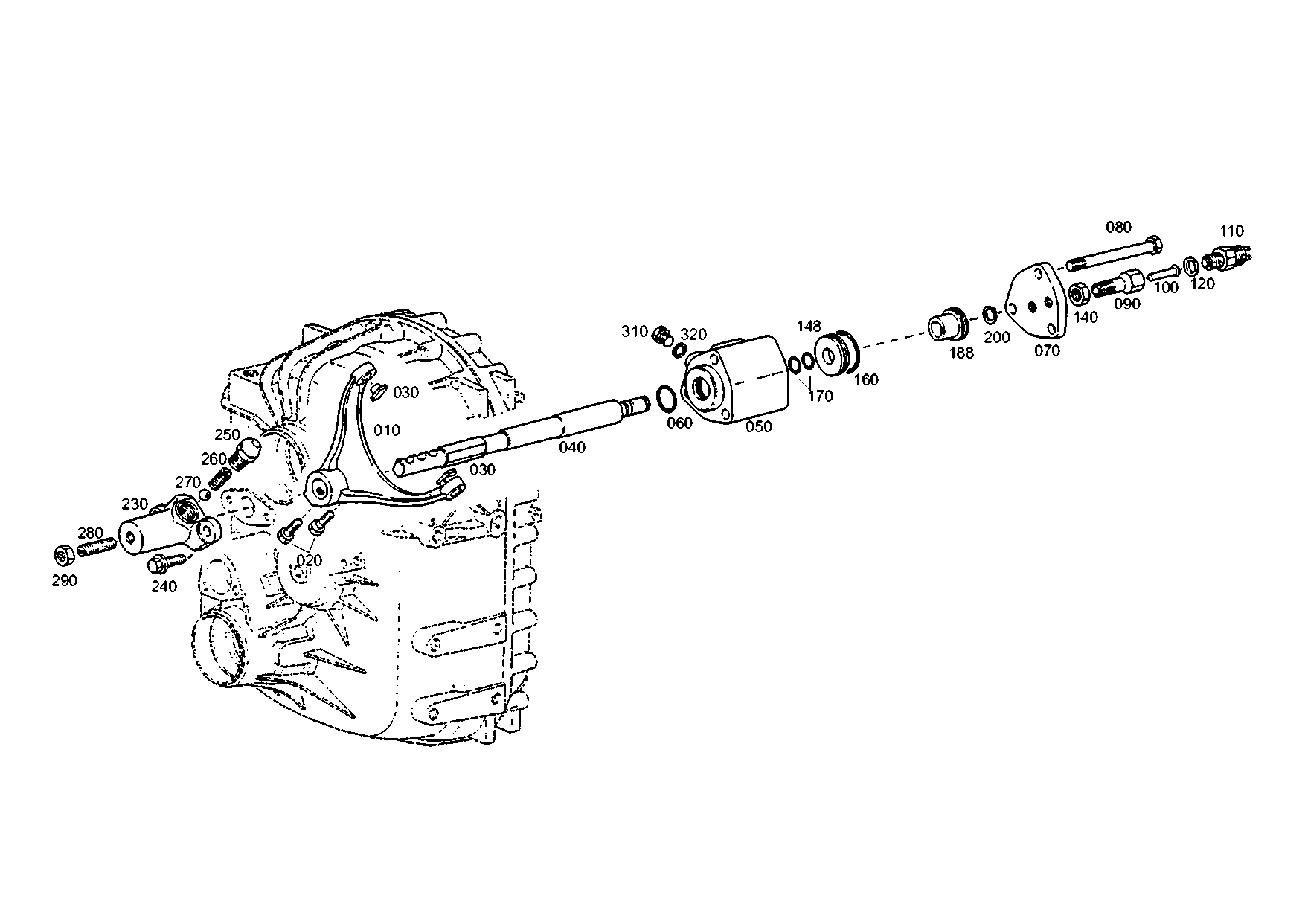 drawing for TEREX EQUIPMENT LIMITED T157862 - PRESSURE SWITCH (figure 1)