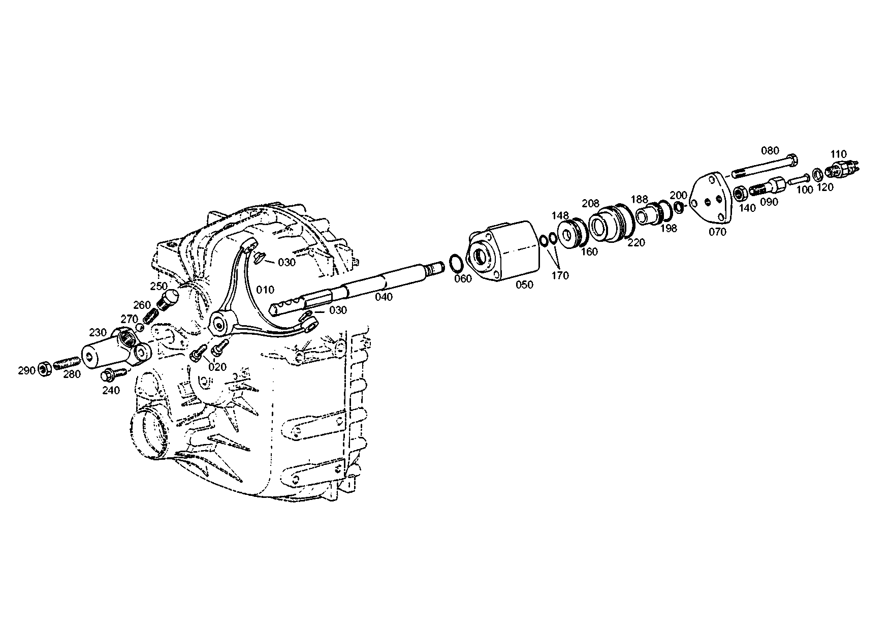 drawing for TEREX EQUIPMENT LIMITED T157862 - PRESSURE SWITCH (figure 2)