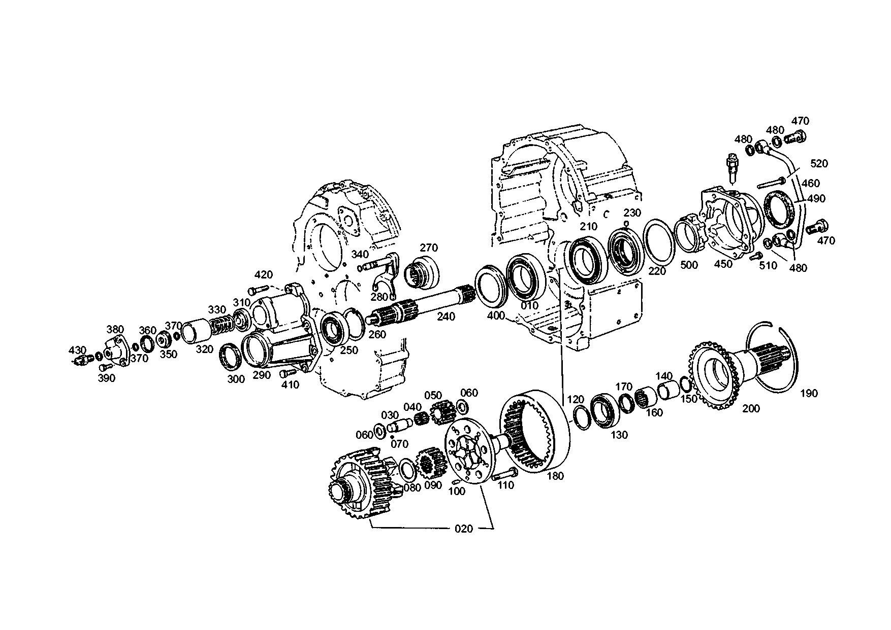 drawing for RABA 199114250016 - ROLLER SET (figure 2)