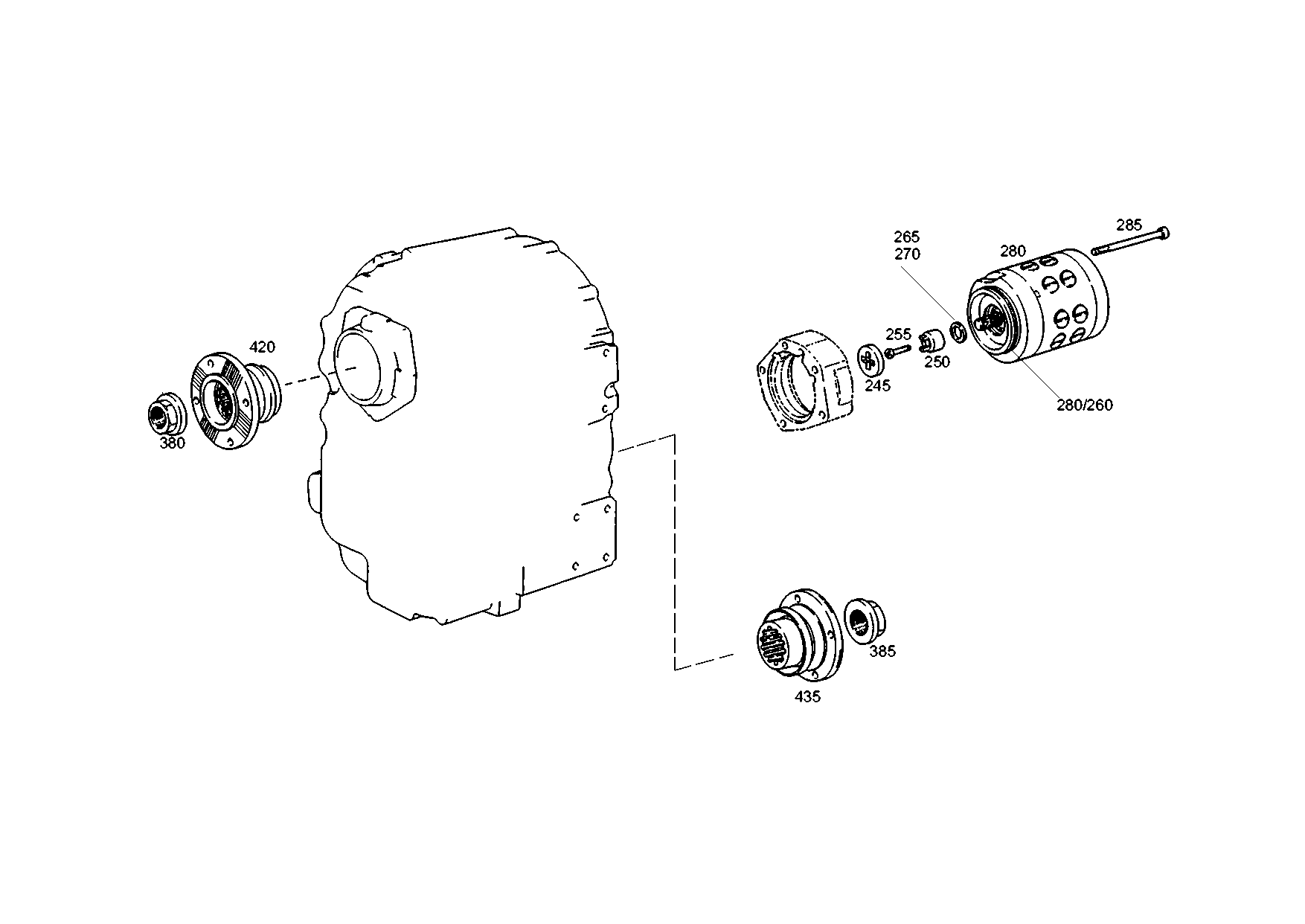 drawing for SCANIA 0387041 - MAGNETIC PLUG (figure 3)