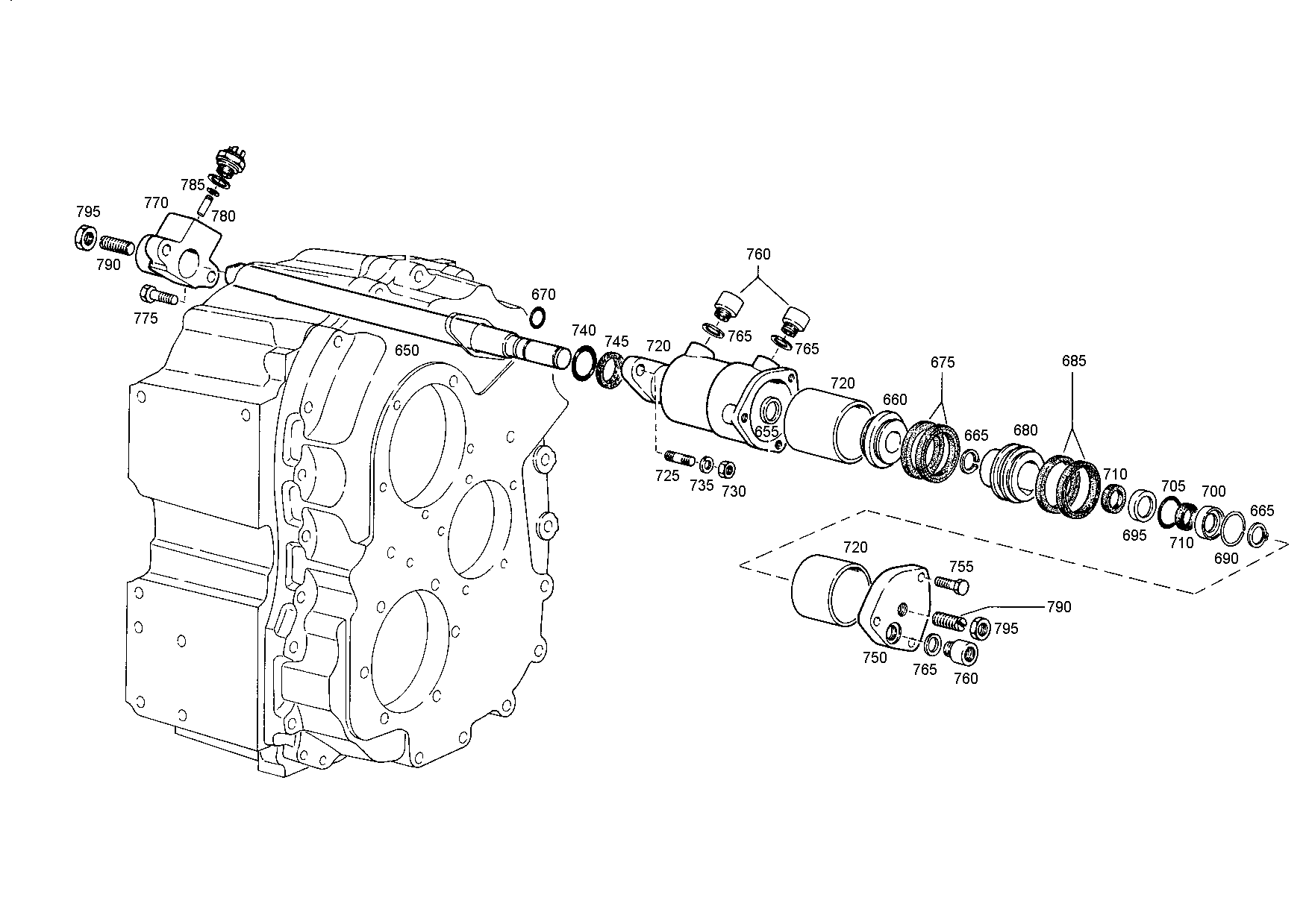 drawing for SCANIA 1340218 - FLANGE (figure 3)