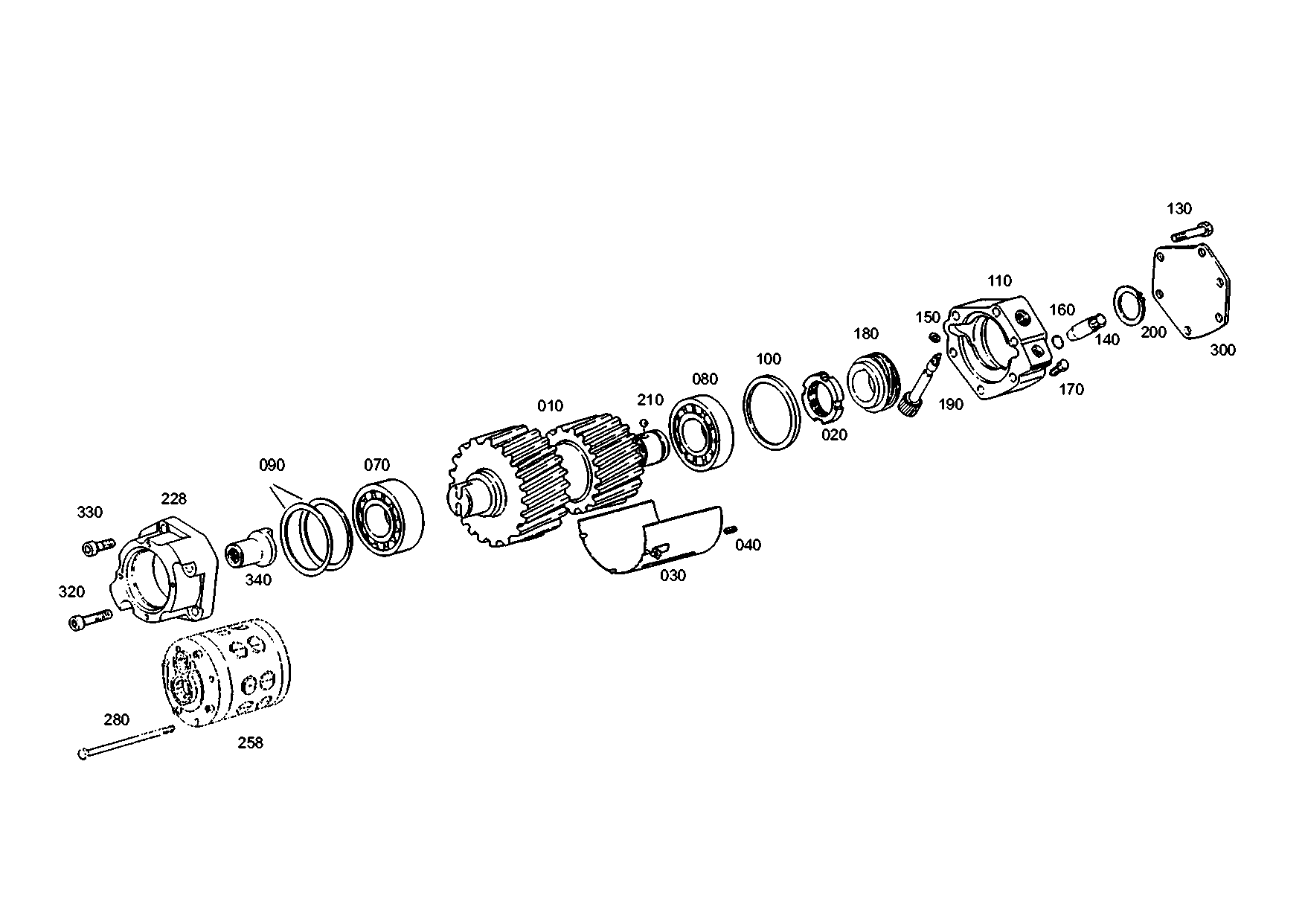 drawing for SCANIA 1357768 - COVER (figure 1)