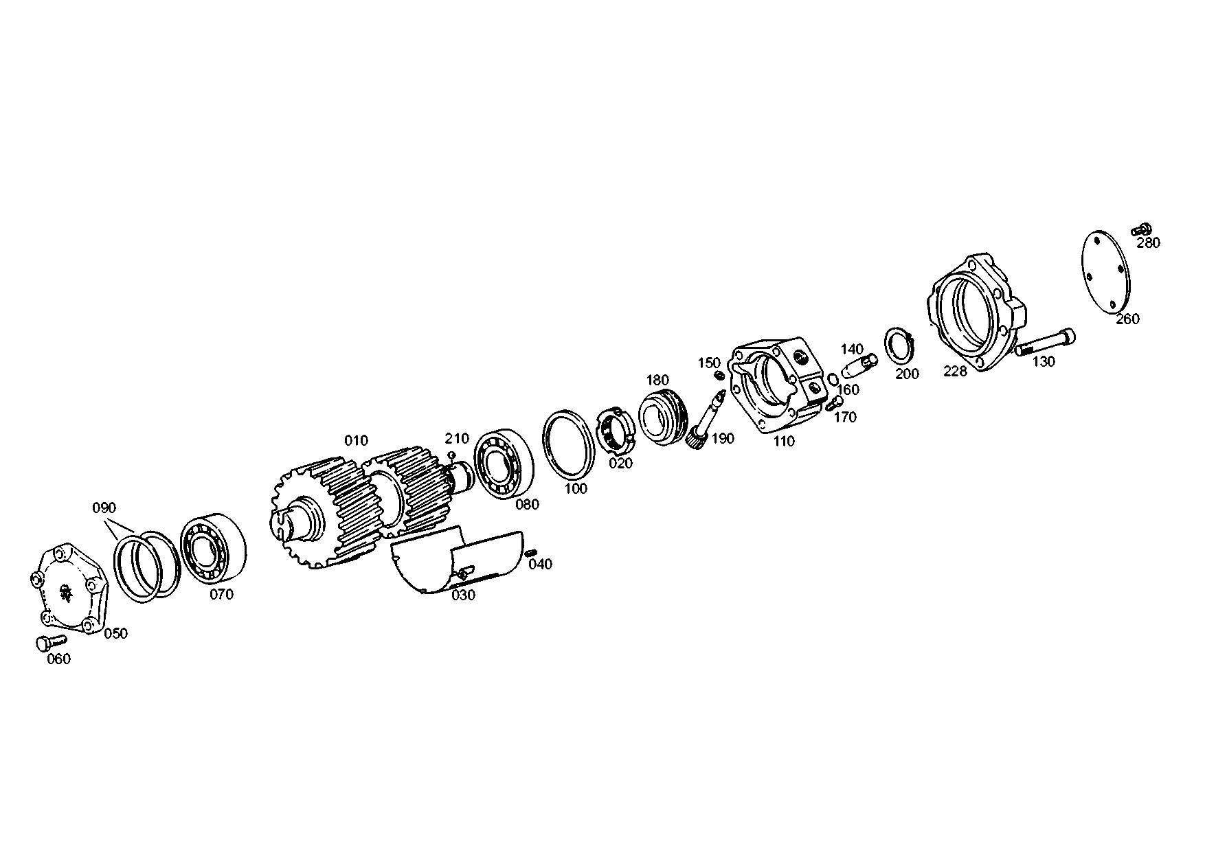 drawing for SCANIA 1357791 - CYLINDER ROLLER BEARING (figure 2)