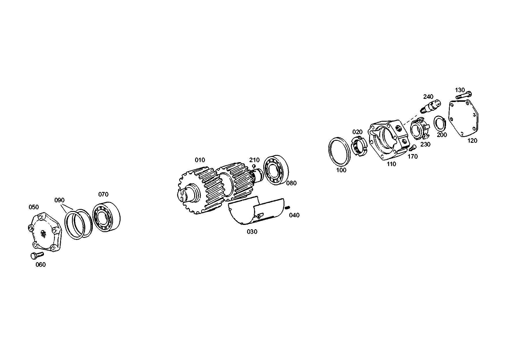 drawing for RENAULT 171600220084 - DOUBLE GEAR (figure 3)