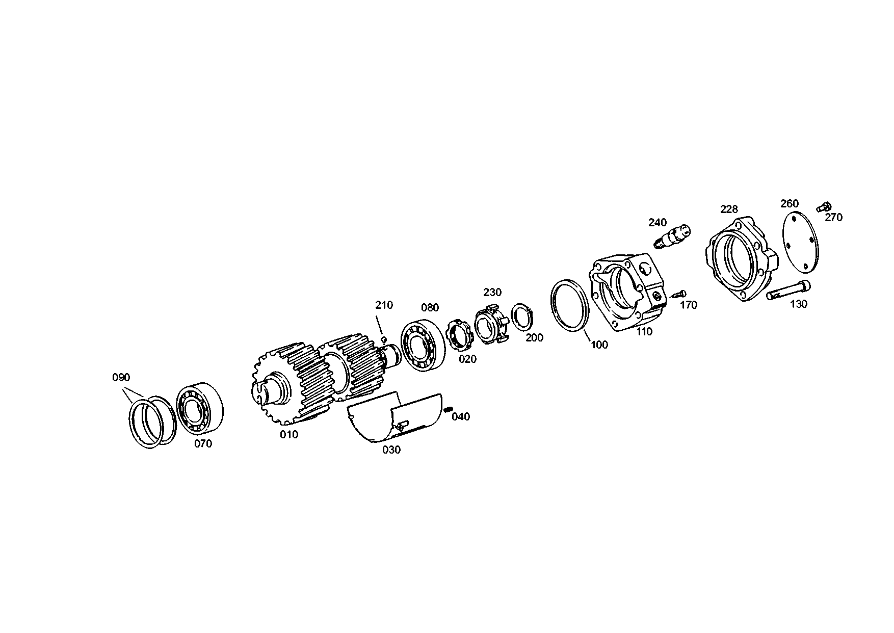 drawing for TITAN GMBH 199118250338 - PUMP CARRIER (figure 3)