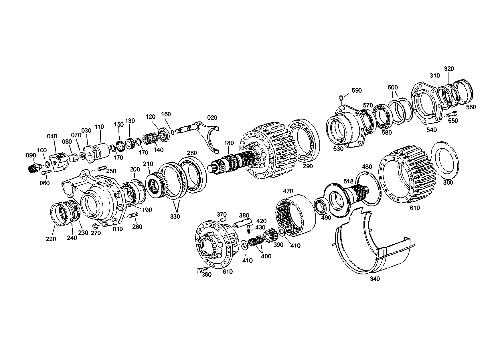 drawing for GINAF 199118250127 - GEAR SHIFT FORK (figure 3)