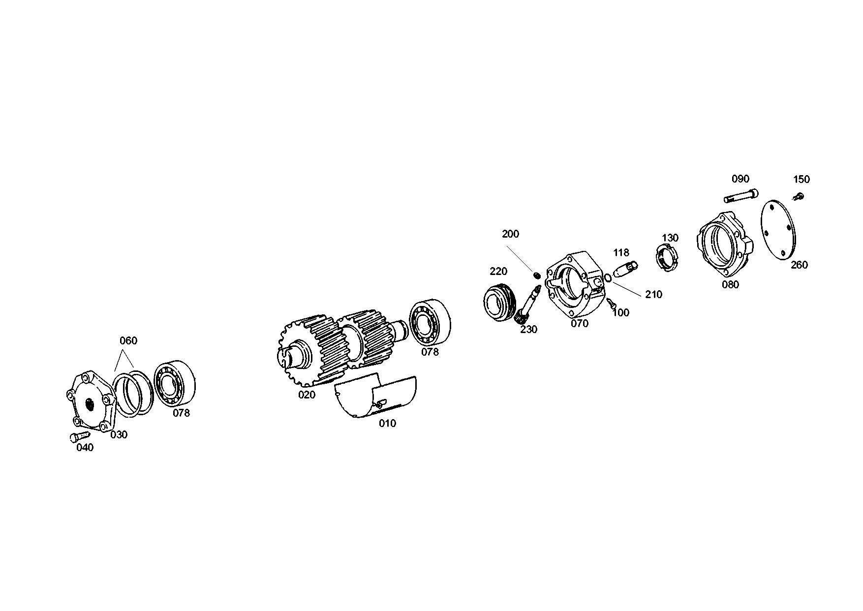 drawing for SCANIA 1404536 - CYL. ROLLER BEARING (figure 1)