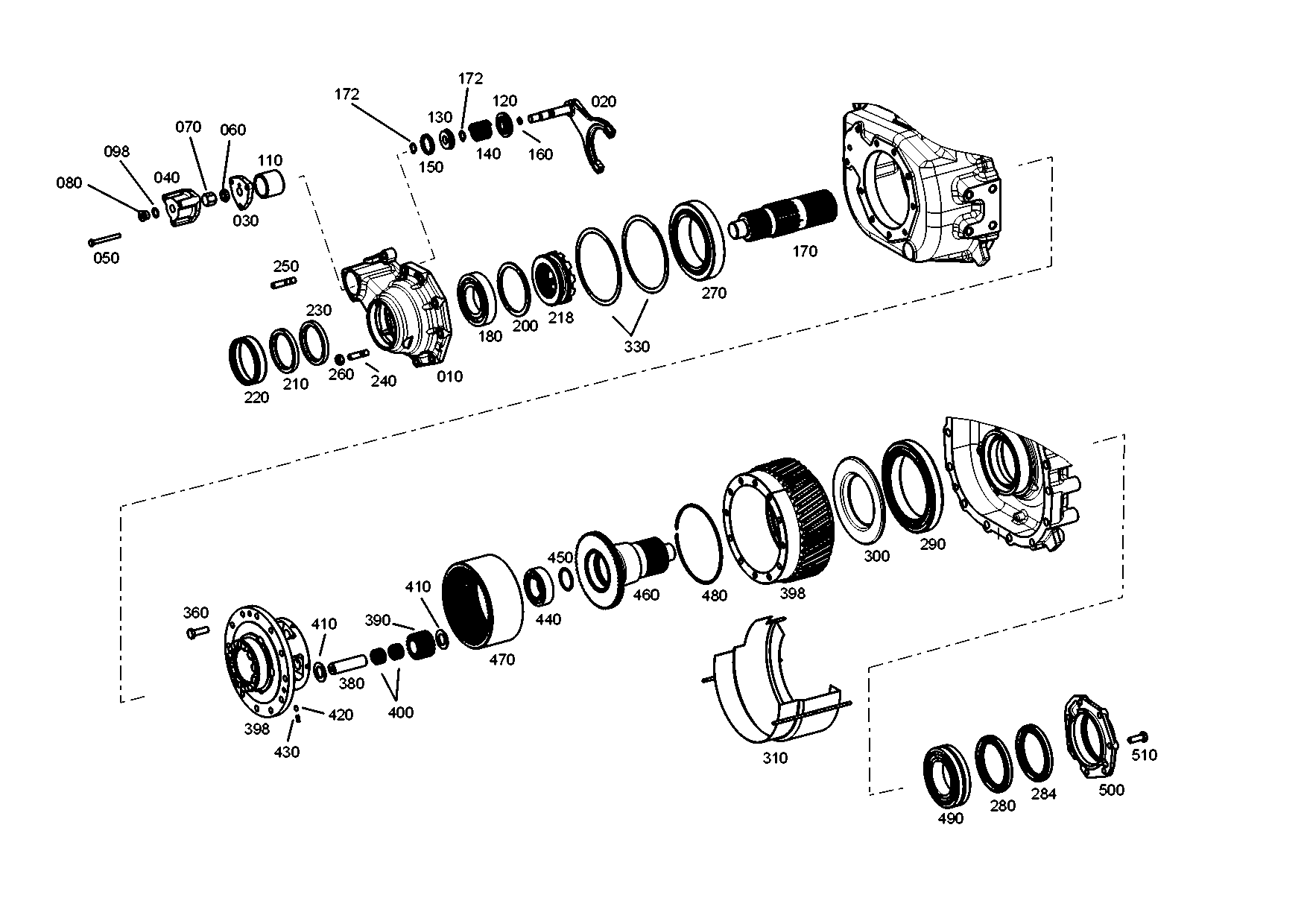 drawing for TITAN GMBH 172000220055 - OUTPUT SHAFT (figure 3)