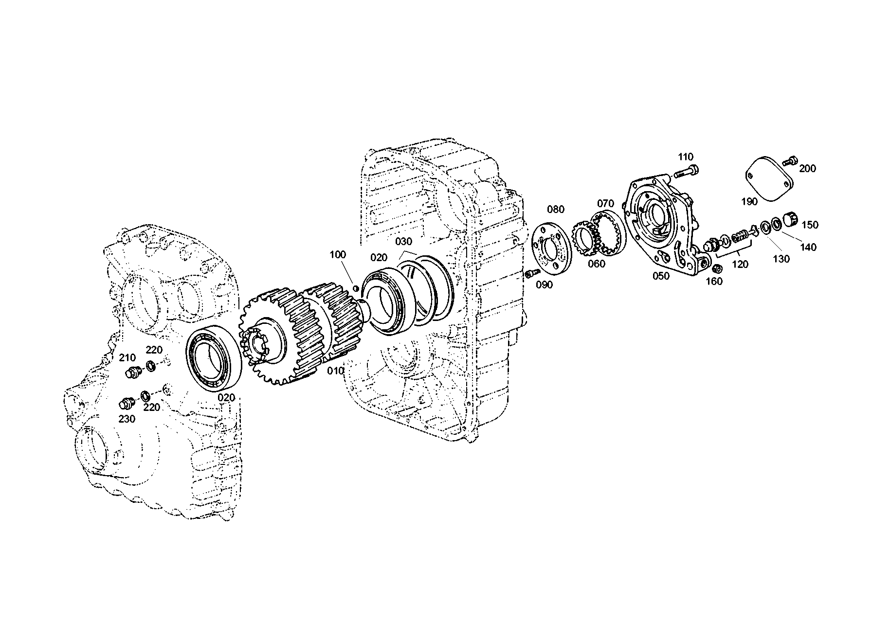 drawing for SKF T2EE100 - TAPER ROLLER BEARING (figure 2)