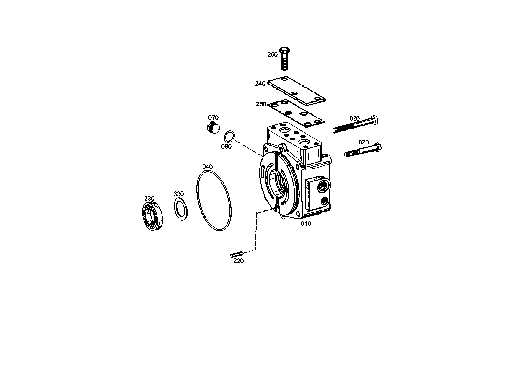 drawing for Hyundai Construction Equipment 0634303852 - O-RING (figure 2)