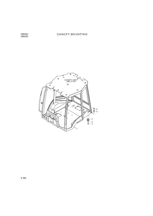 drawing for Hyundai Construction Equipment S205-16100B - NUT-HEX (figure 3)