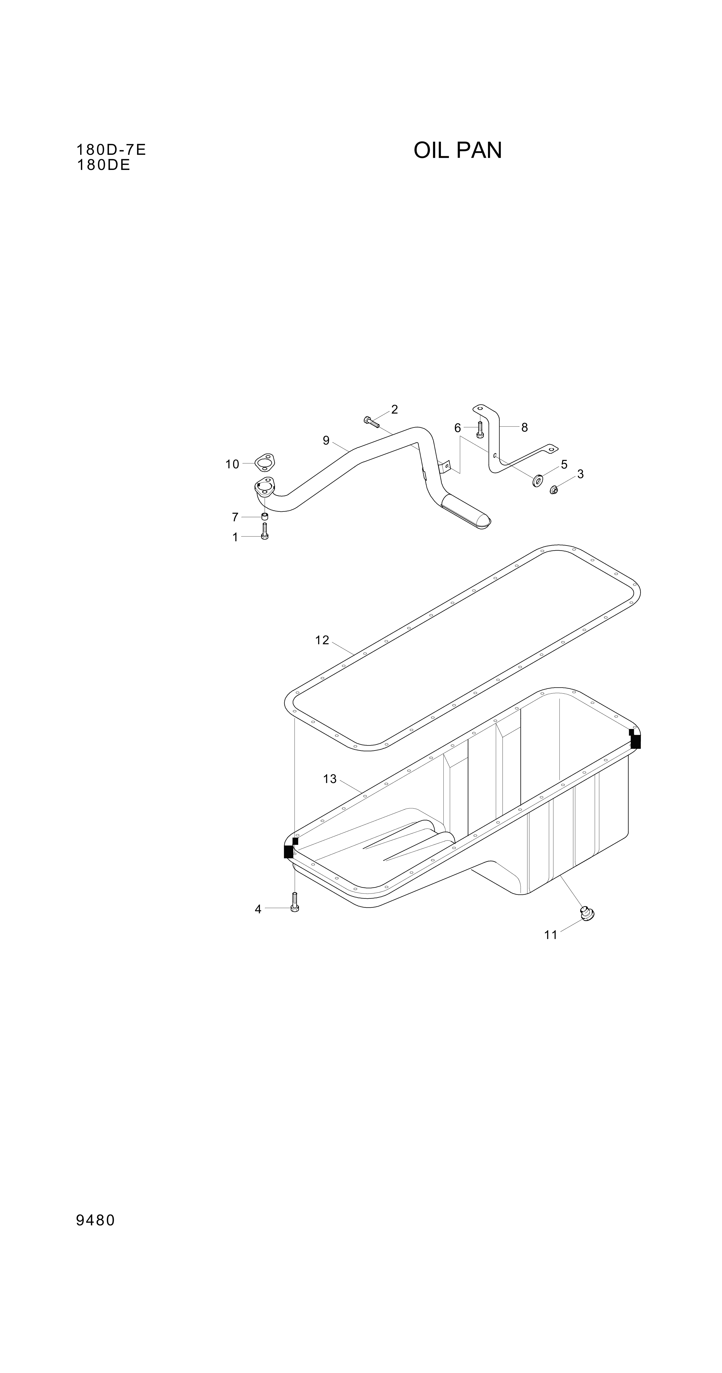 drawing for Hyundai Construction Equipment YUBP-07212 - NUT-HEX FLG (figure 1)