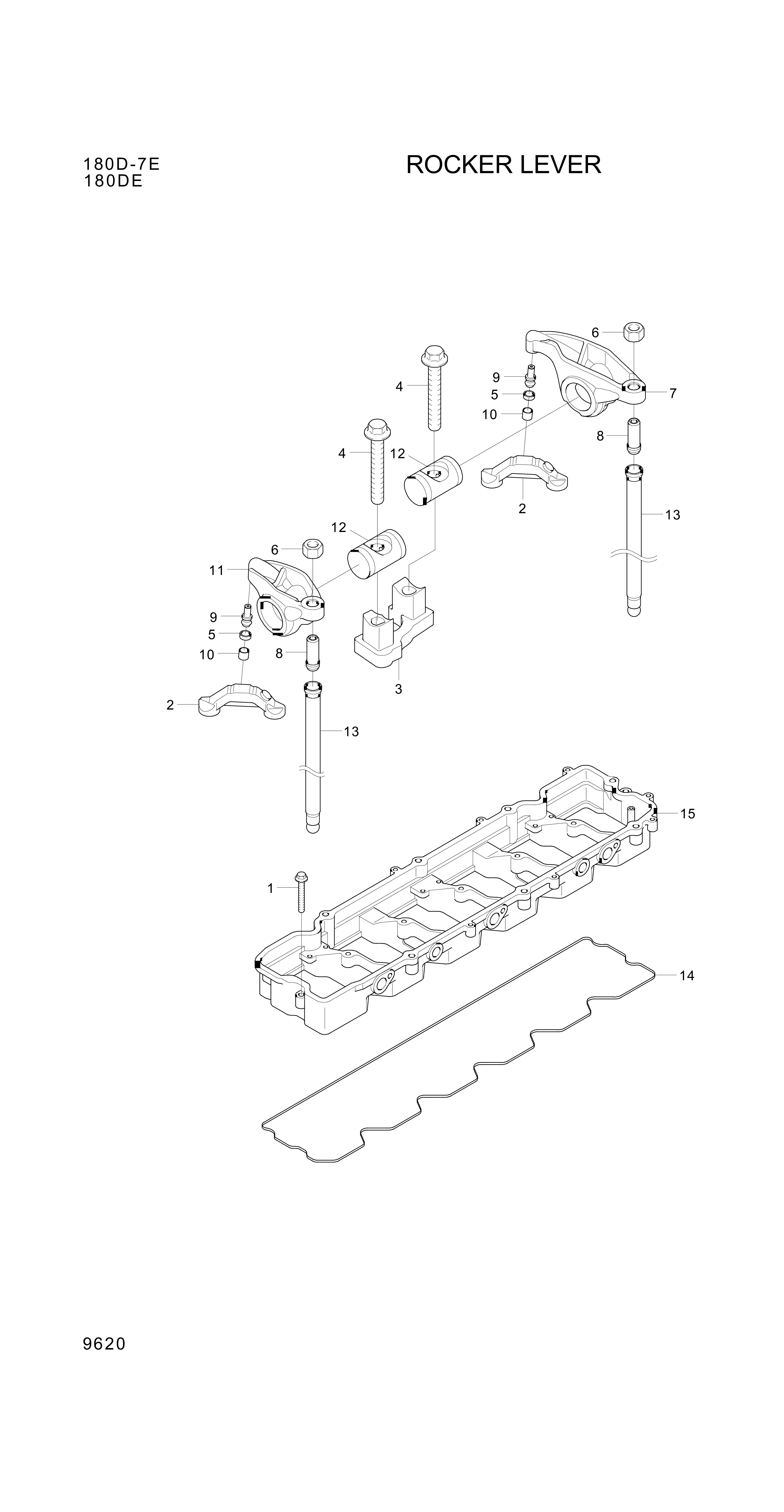 drawing for Hyundai Construction Equipment YUBP-06986 - SCREW-HEX FLG (figure 1)