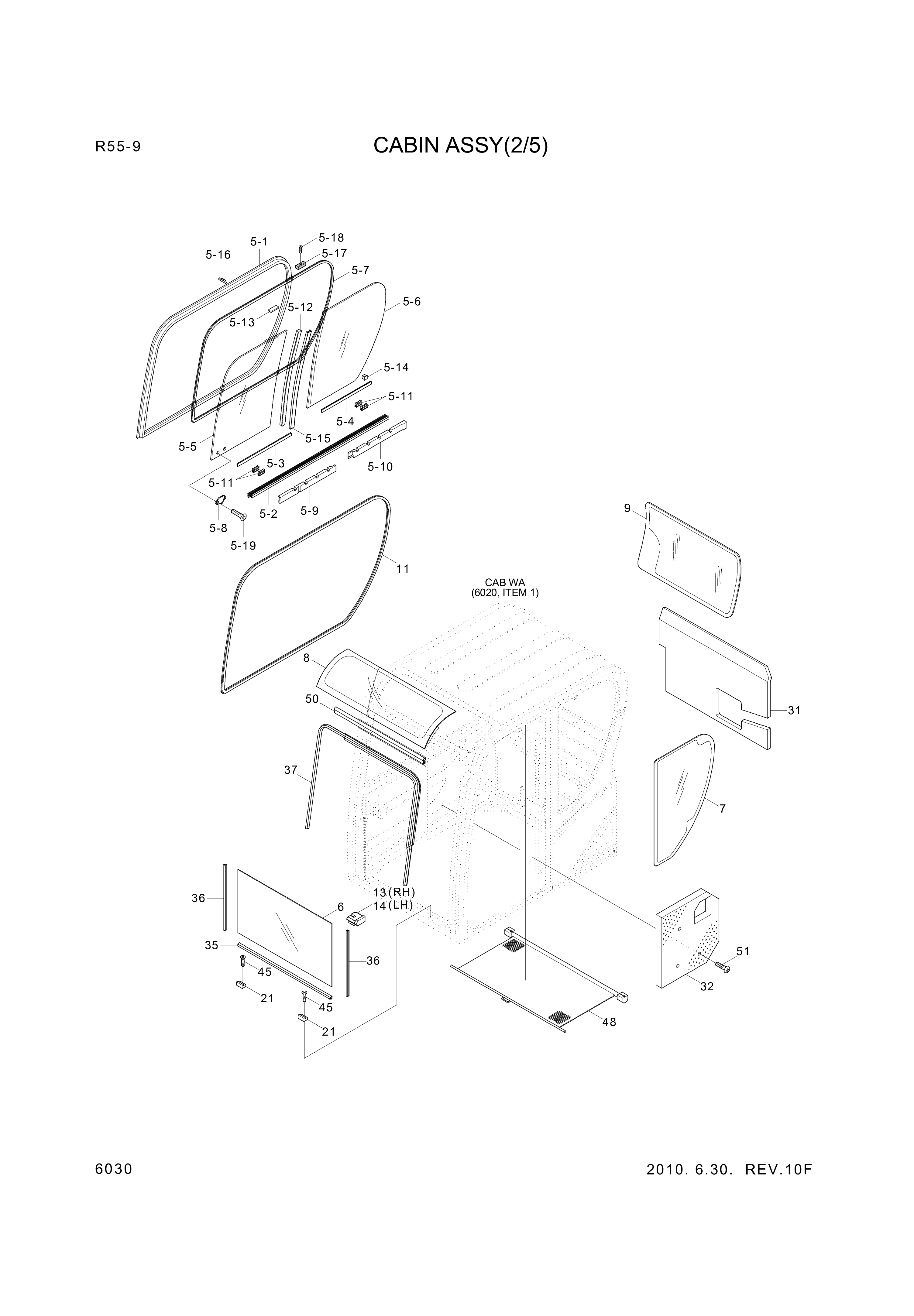 drawing for Hyundai Construction Equipment S141-040126 - BOLT-FLAT (figure 1)