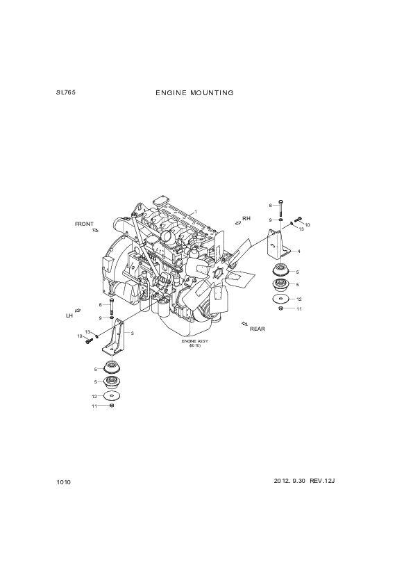 drawing for Hyundai Construction Equipment 11Z1-00220 - WASHER (figure 1)