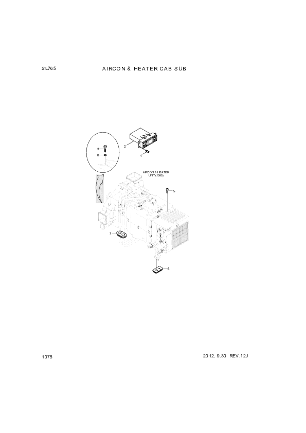 drawing for Hyundai Construction Equipment 11LB-90112 - CONTROL ASSY (figure 1)
