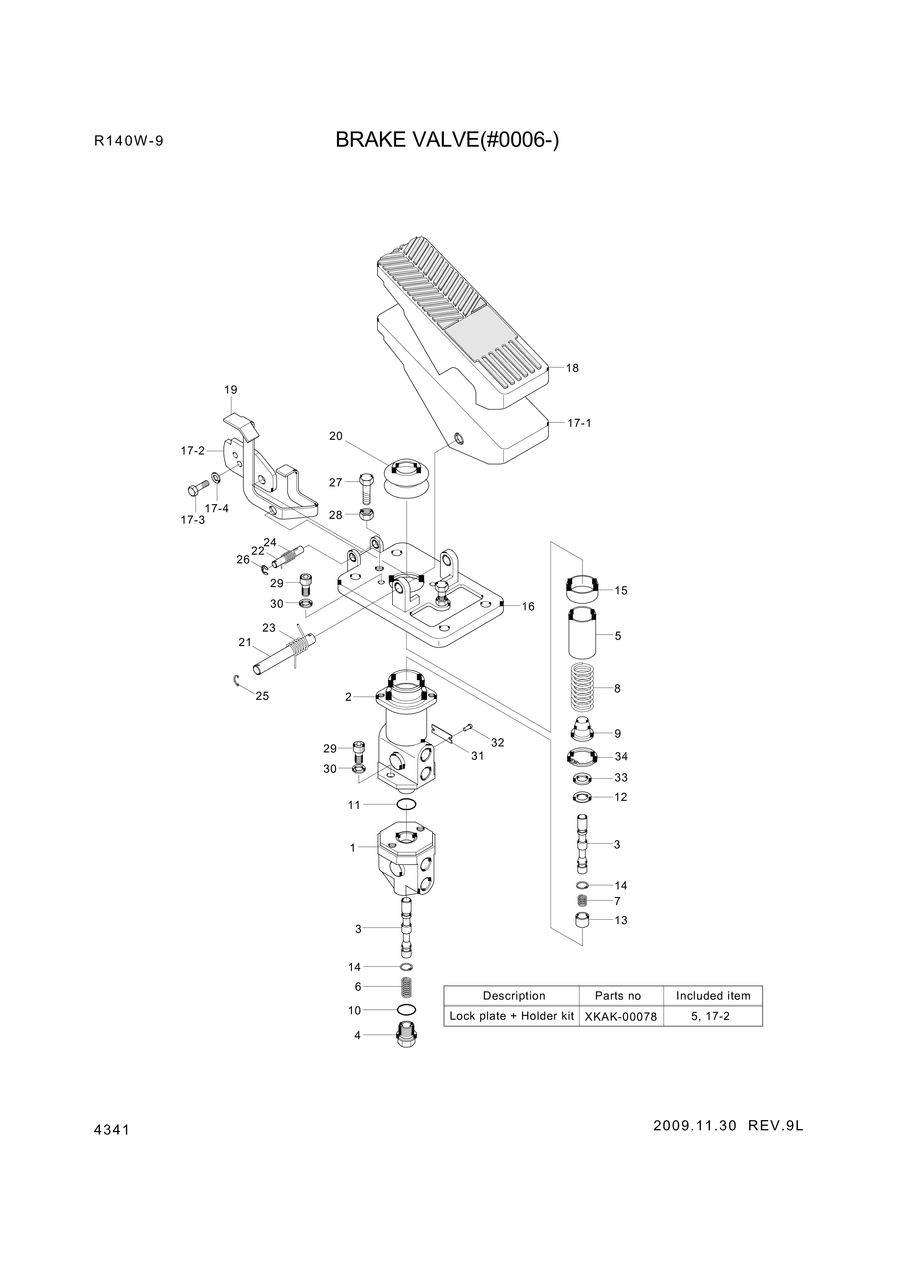 drawing for Hyundai Construction Equipment XKAK-00004 - PLUG (figure 3)