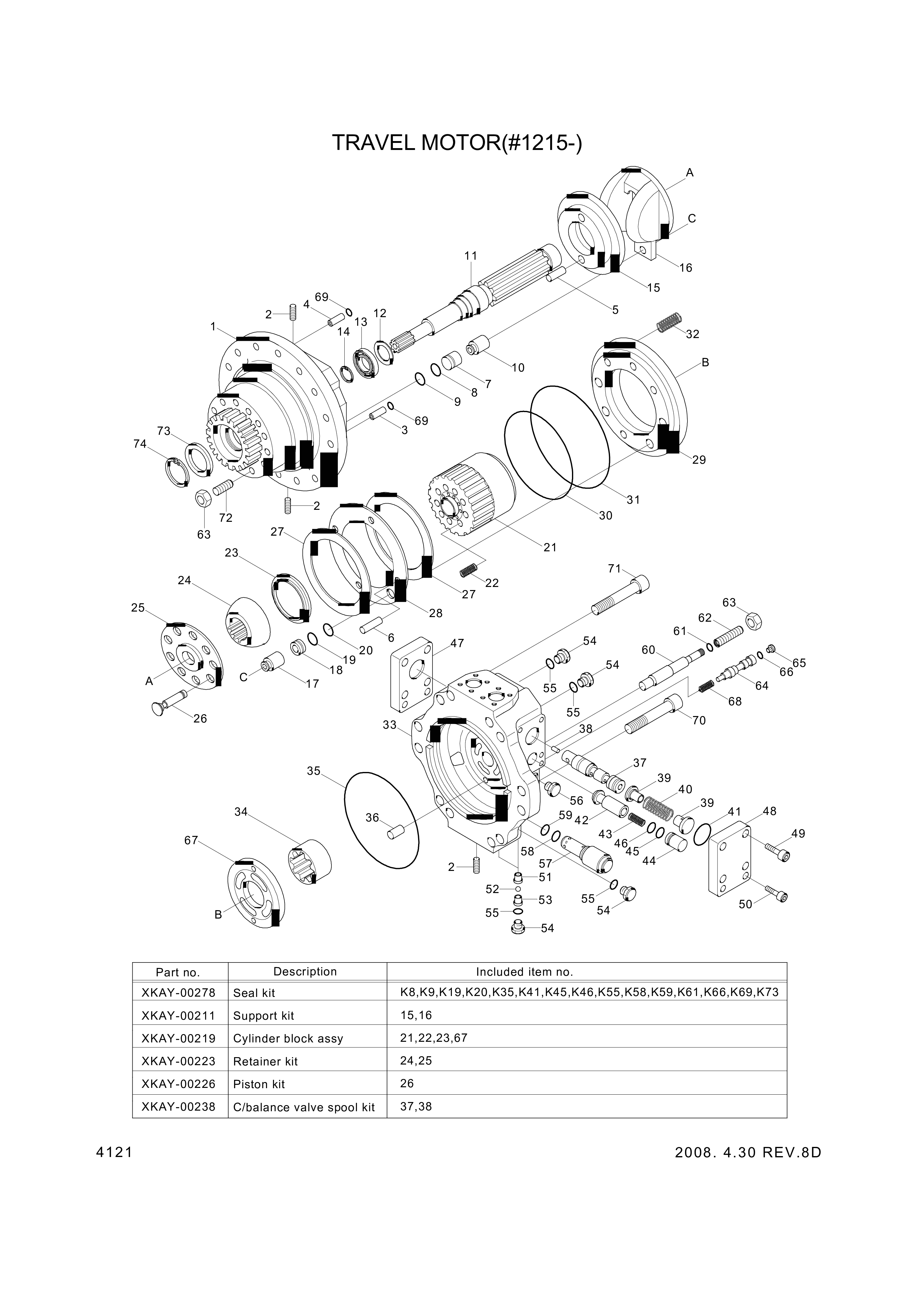 drawing for Hyundai Construction Equipment PO018B - O-RING (figure 2)