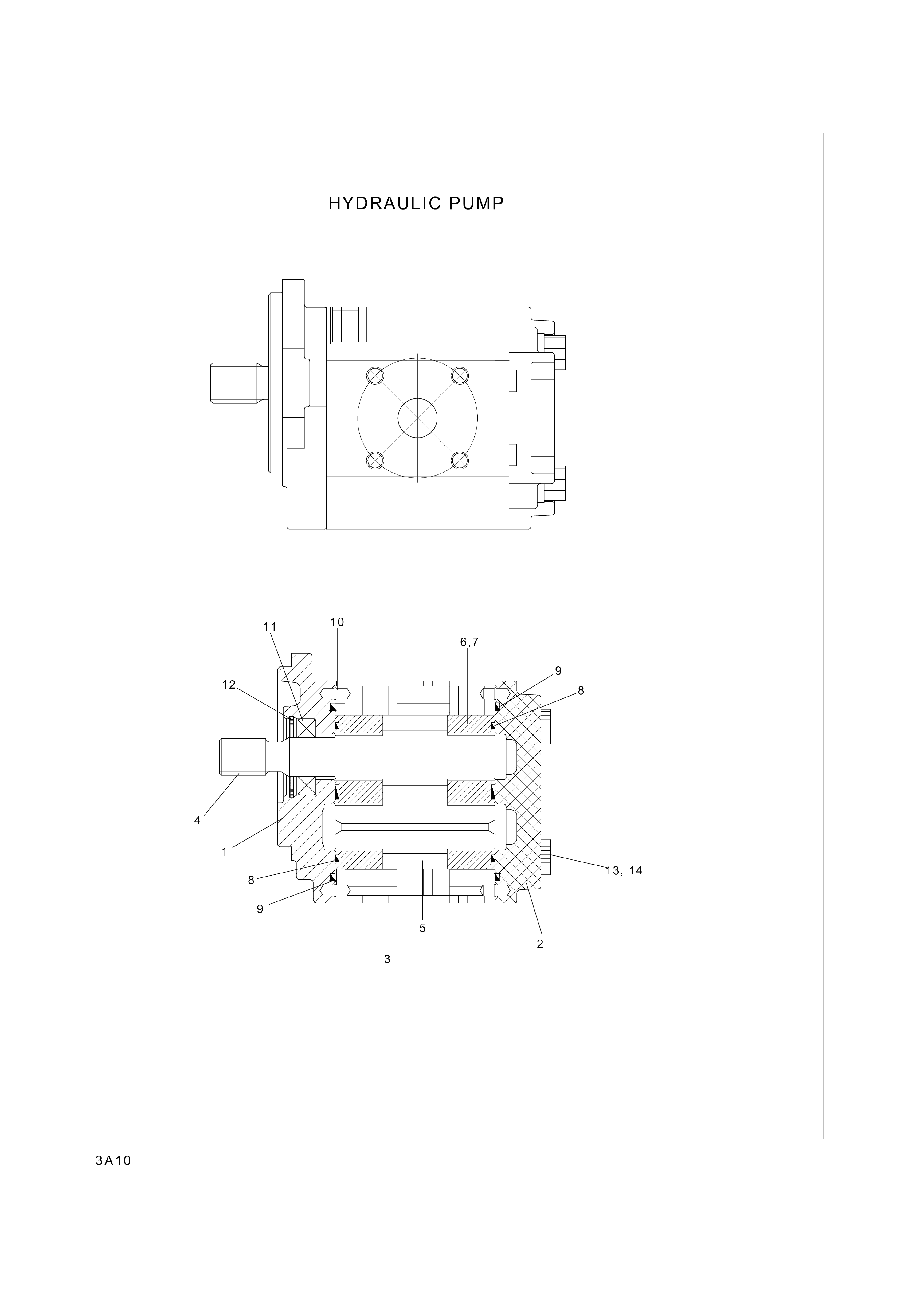drawing for Hyundai Construction Equipment 9541-02035 - Ring-Snap (figure 2)